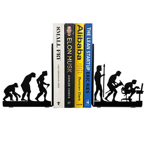 İnsan Evrimi Kitap Tutucu