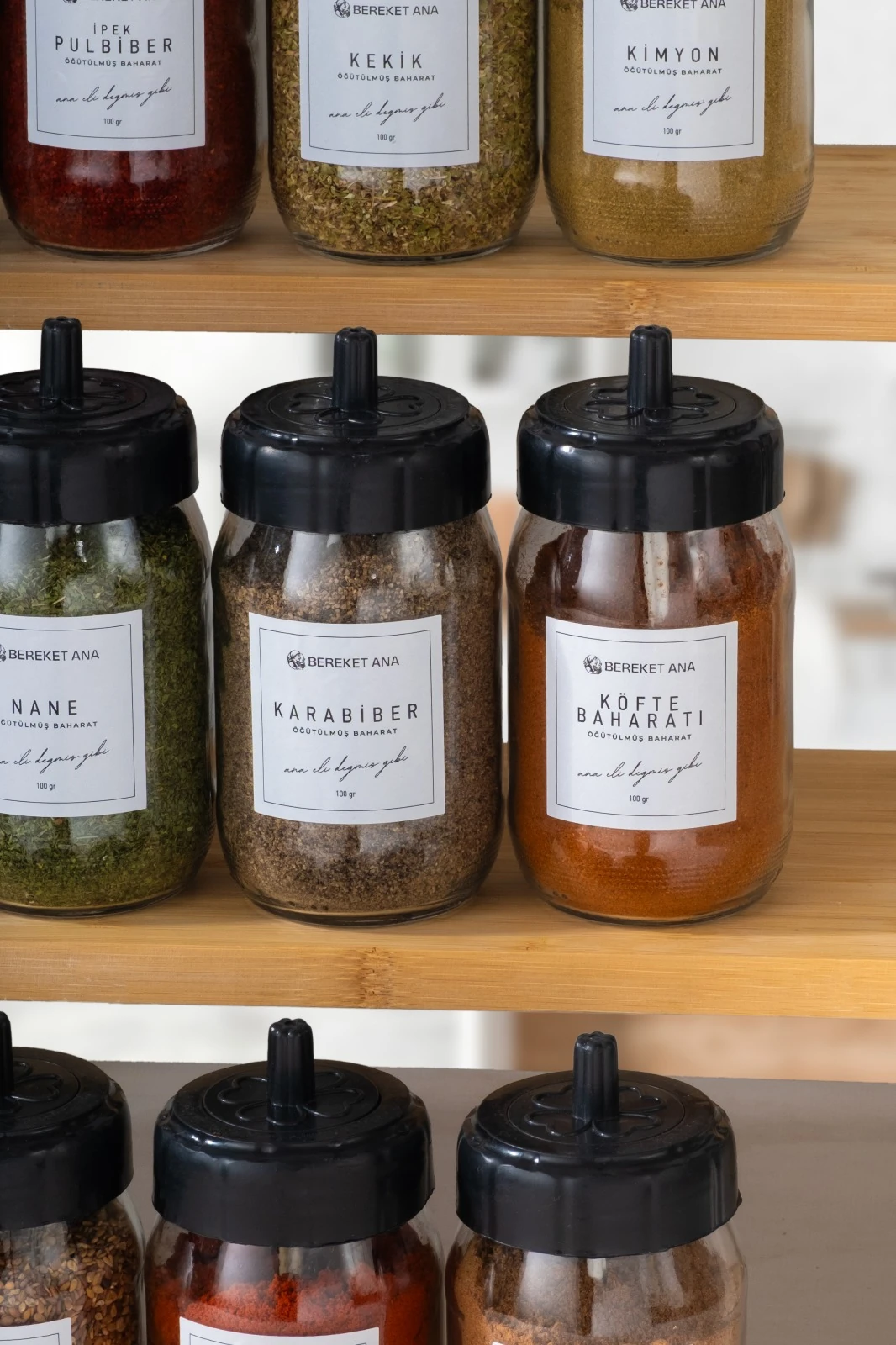 12 PARÇA 100 GR. BAHARAT (12'Lİ BAHARAT SETİ HEDİYE)