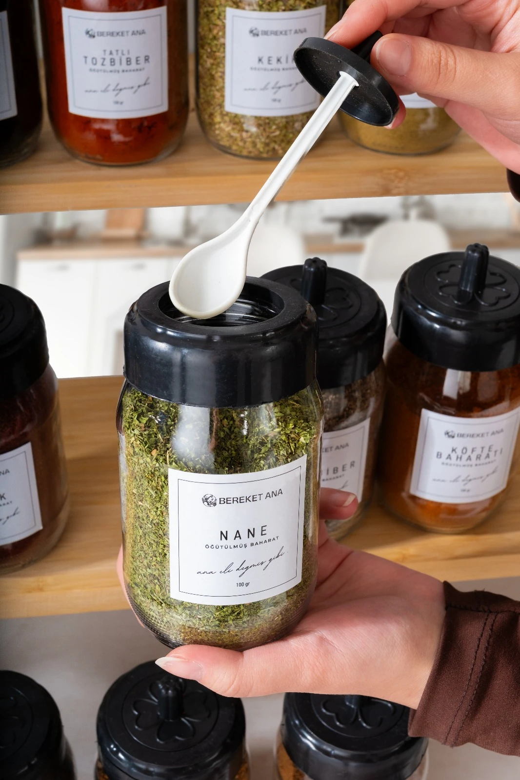 12 PARÇA 100 GR. BAHARAT (12'Lİ BAHARAT SETİ HEDİYE)