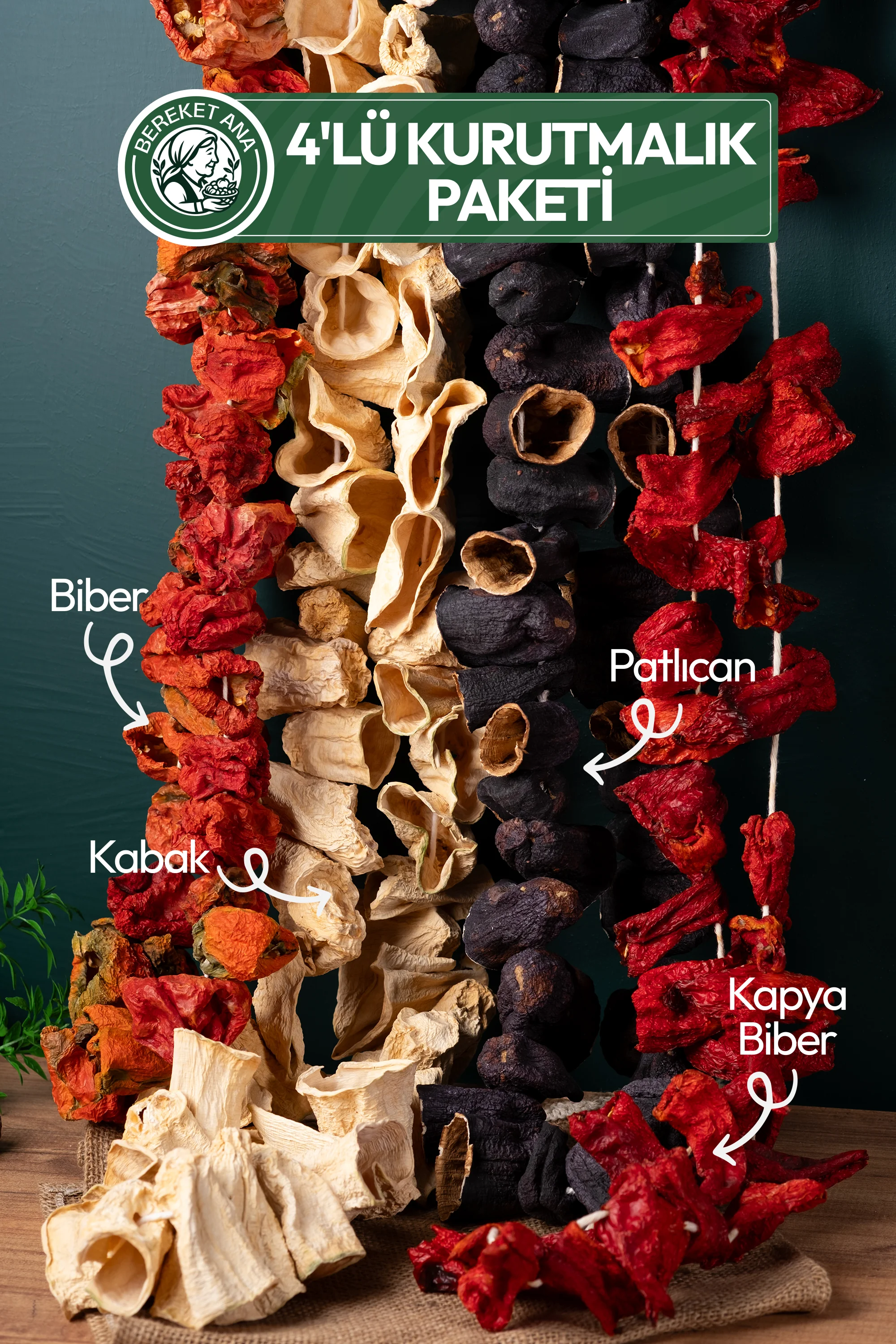 4'LÜ KURUTMALIK PAKETİ