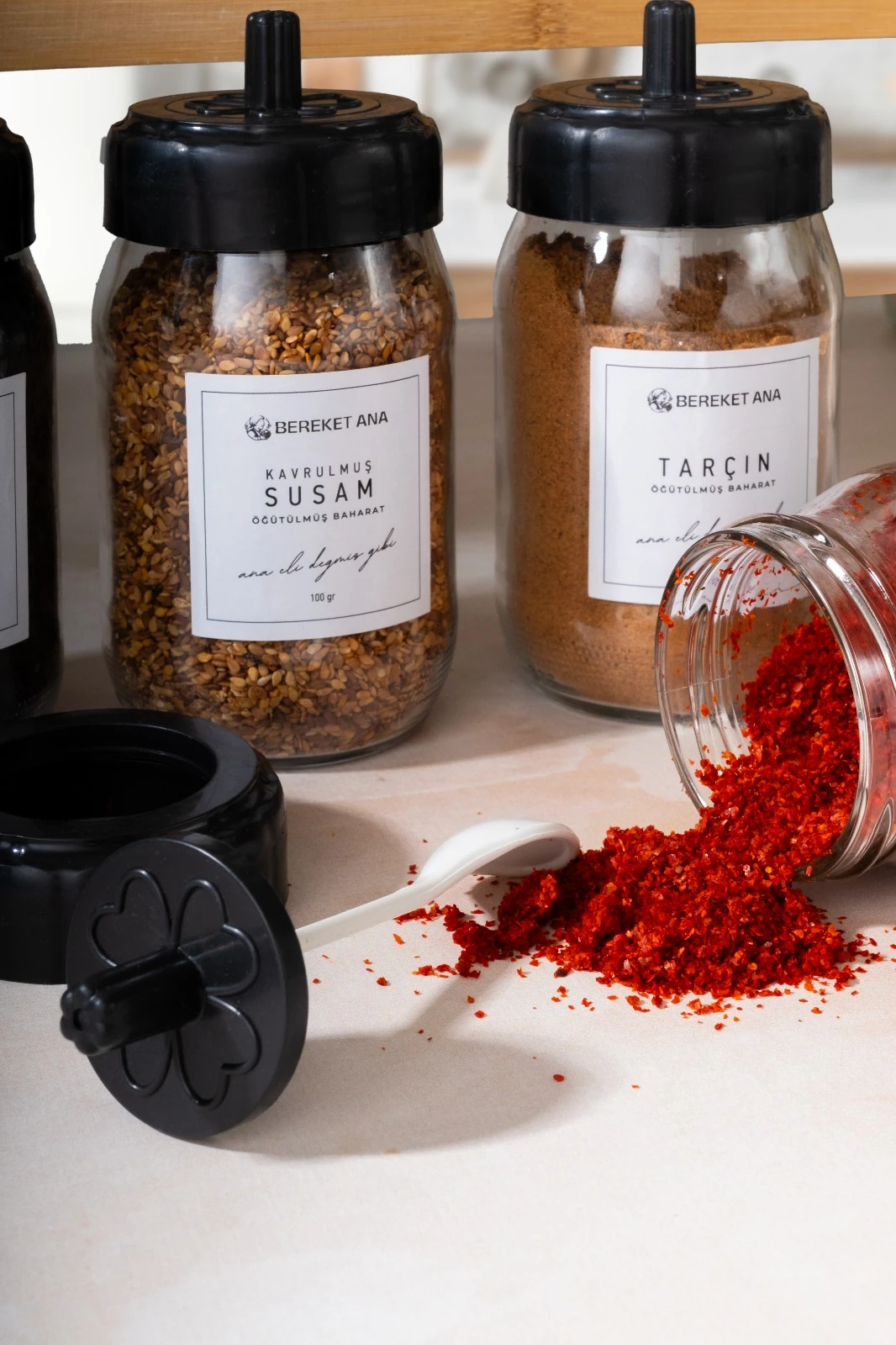 12 PARÇA 100 GR. BAHARAT (12'Lİ BAHARAT SETİ HEDİYE)