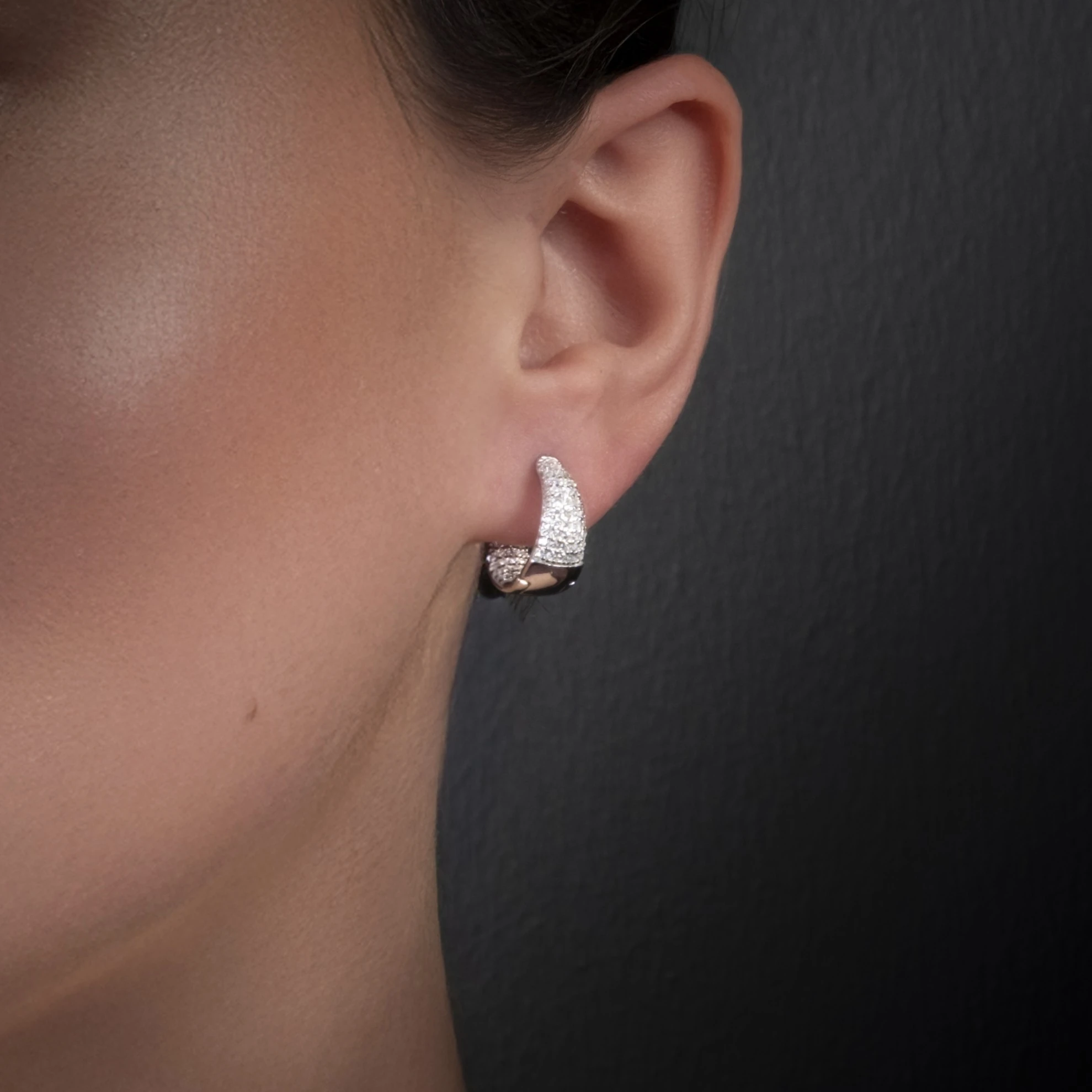 Zeyra Gümüş Küpe – 925 Ayar Gümüş