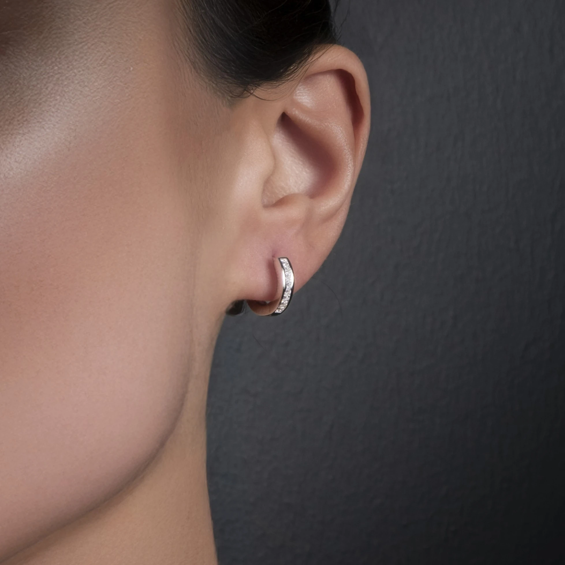 Aris Gümüş Küpe - 925 Ayar Gümüş