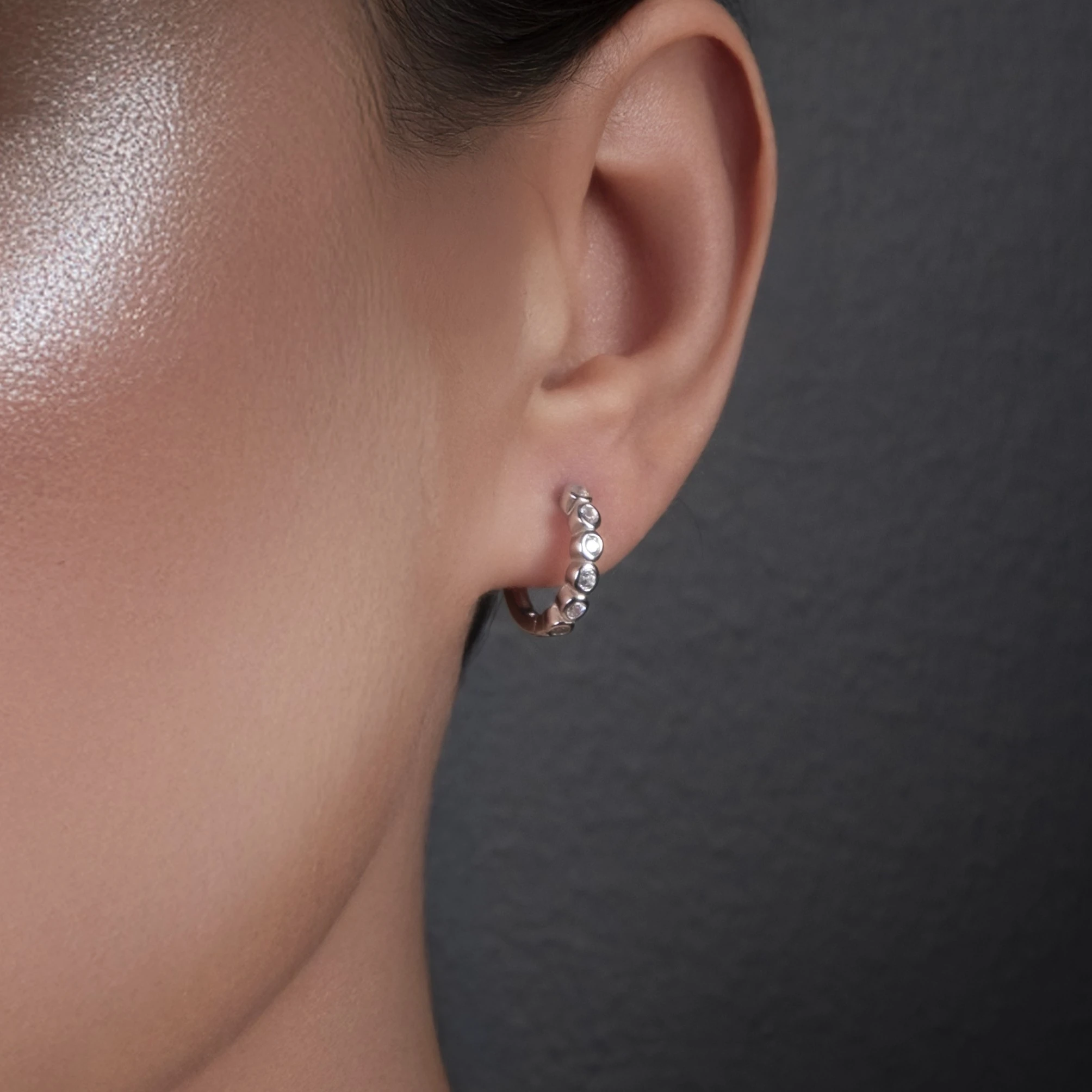 Arden Gümüş Küpe - 925 Ayar Gümüş