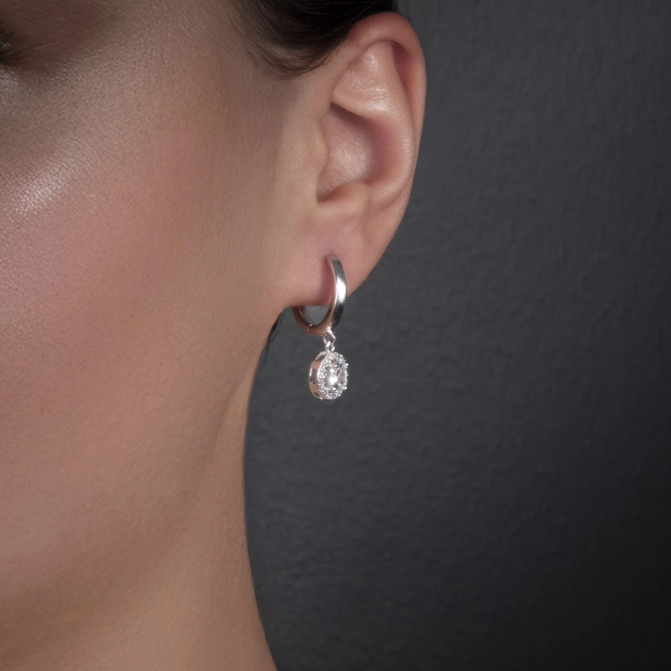 Elvan Gümüş Küpe – 925 Ayar Gümüş