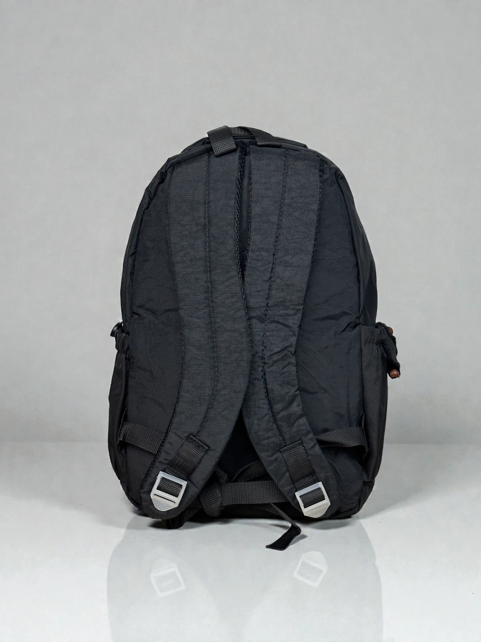 Unisex Krinkıl Su Geçirmez Kumaş Büyük Boy Çok Gözlü Okul Ve Seyahat Sırt Çantası 202