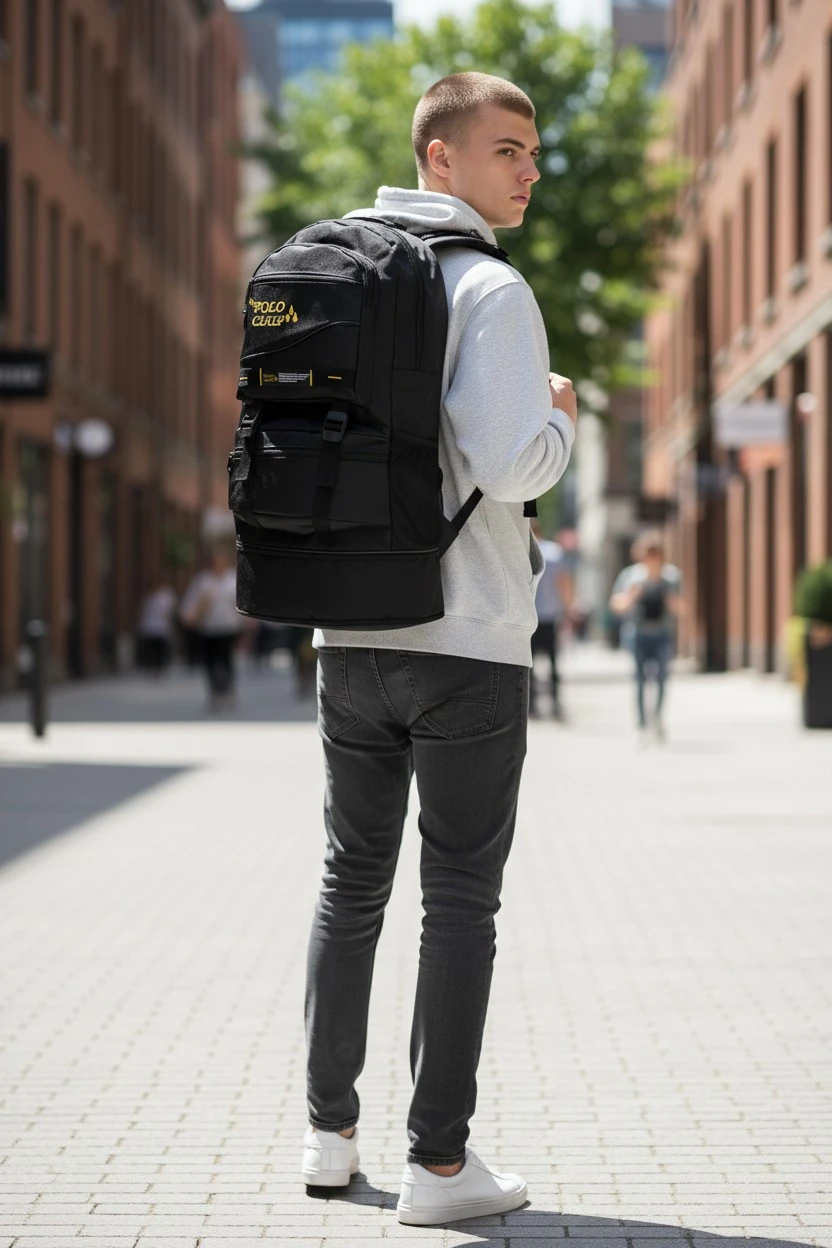 Körüklü Dağcı Sırt Çantası 65 litre Kapasiteli Kamp Çantası