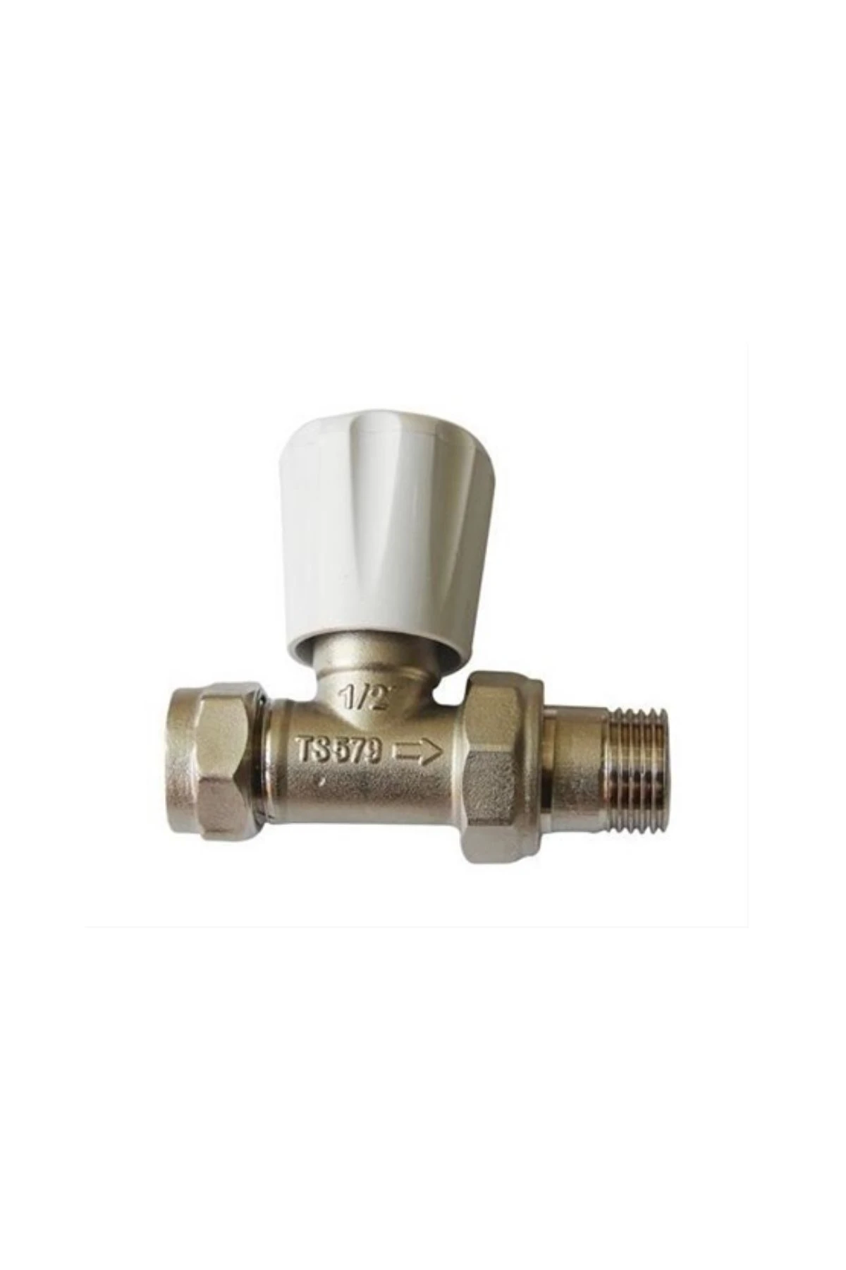 Türkoğlu PX-B Düz Radyatör Vanası 1/2’’ Düz 0303