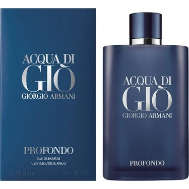 Acqua Di Gio Homme Profondo 200ml EDP Erkek Parfüm