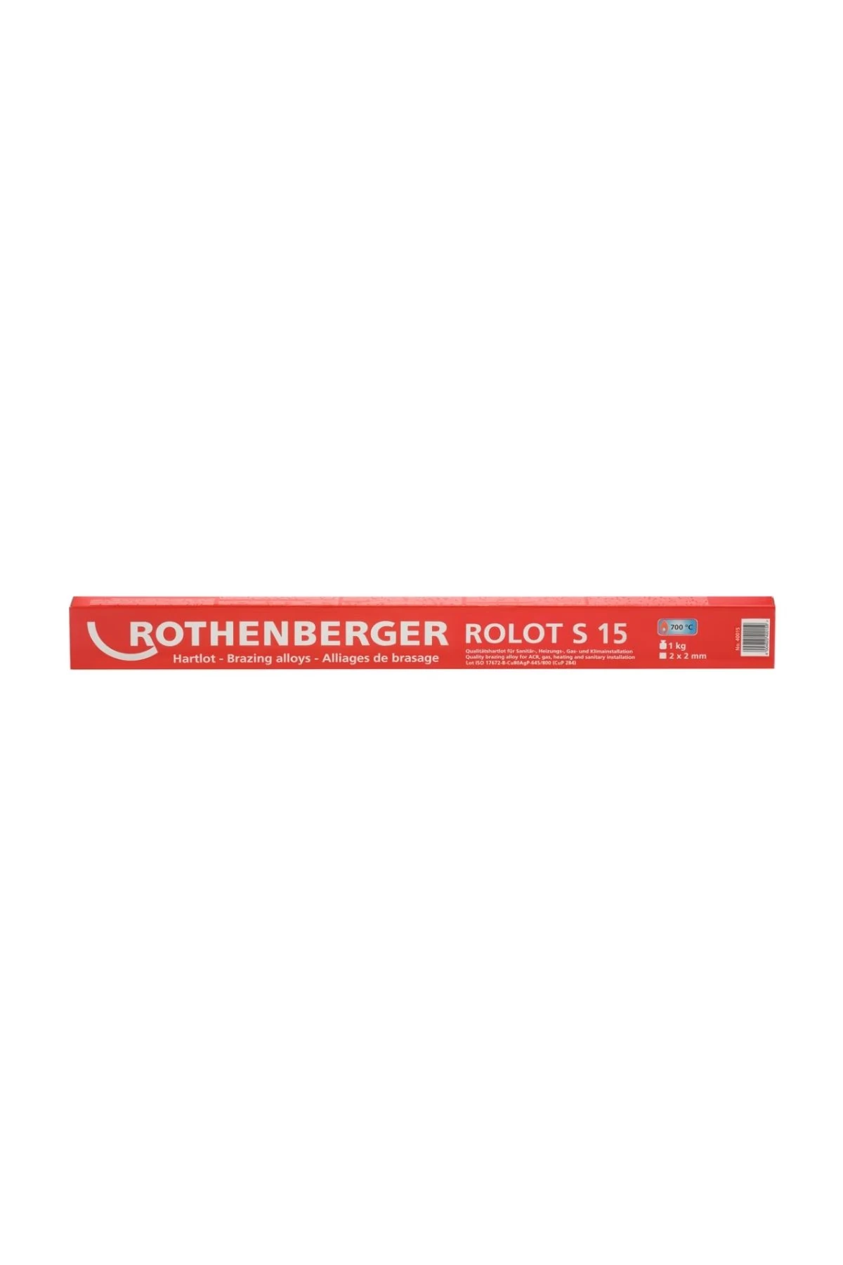 Rothenberger ROLOT S 15 Ag15 Cu 80 P 5 Kaynak Teli 1Kg 40015