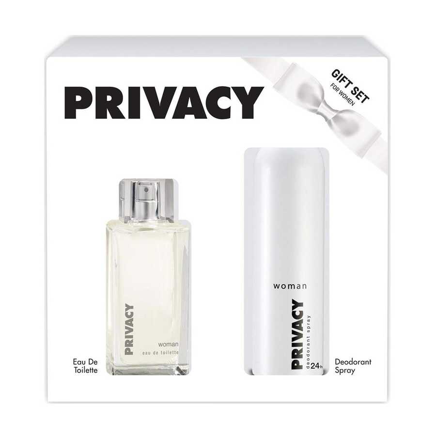 Aromel Privacy Woman 100ml EDT + Deo Set Kadın Parfüm Seti