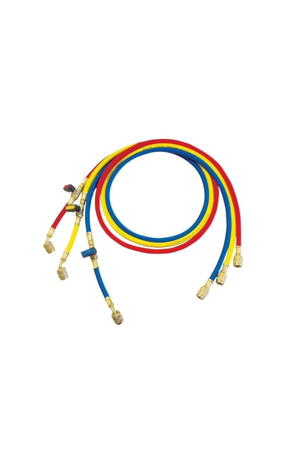 Rothenberger Standart Manifold Hortumu – 1.5 m 3'lü Set 1/4 SAE 171512