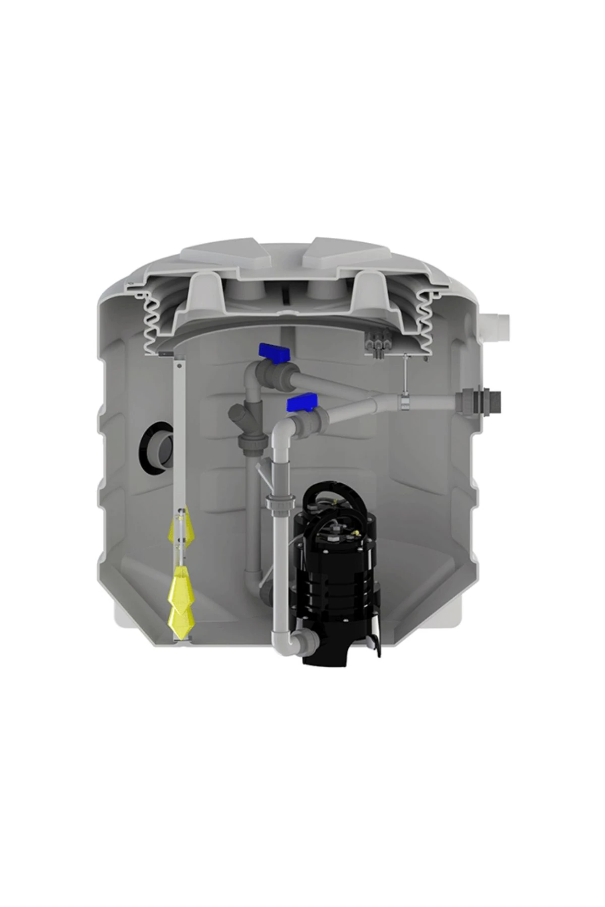 SFA Sanifos 610 2 Gr S Çift Pompa Bıçaklı Monofaze Foseptik