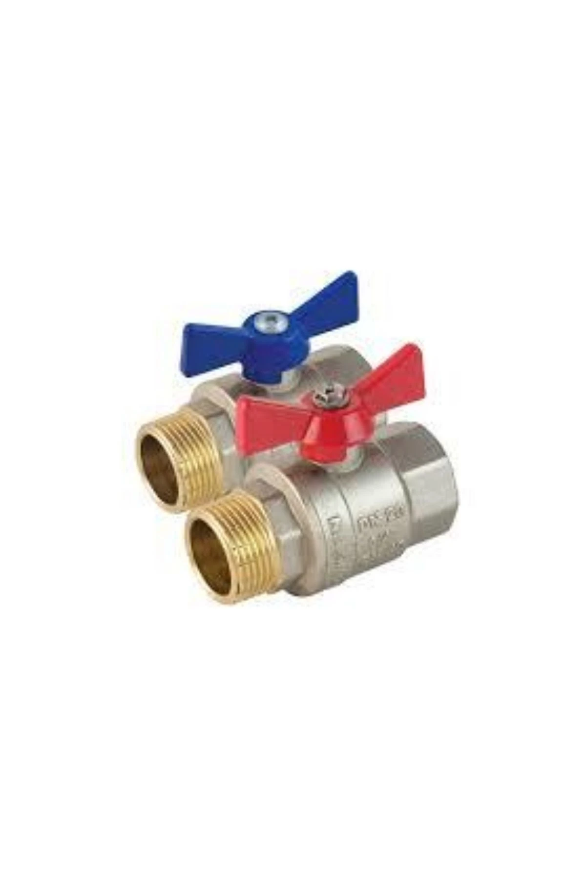 Kalde Boşaltma Küreseli Erkek Redüksiyon 1” Kırmızı 3391-bmv-100001