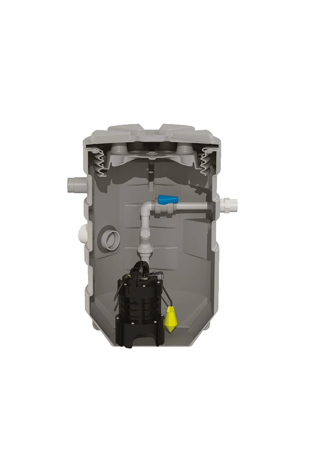 SFA Sanifos 280 1 Vx S Tek Pompa Vortex Monofaze Foseptik