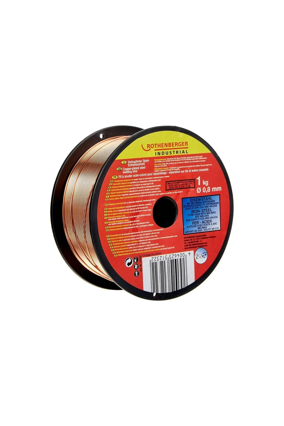 Rothenberger ROLOT SI 20-%20 Ağ Kaplamasız Tel 1Kg 1099932