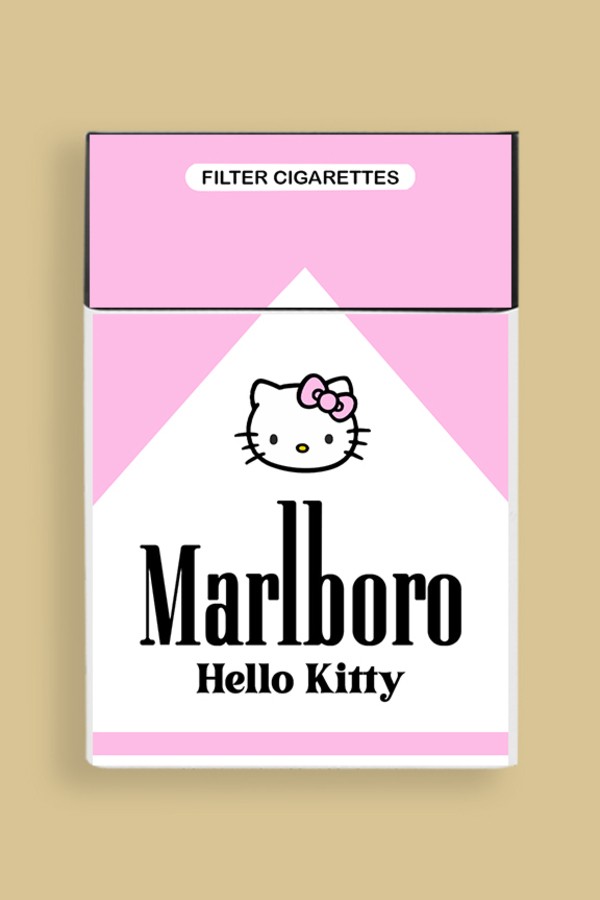 Marlboro Hello Kitty Standart Sigara Tabakası Kutusu