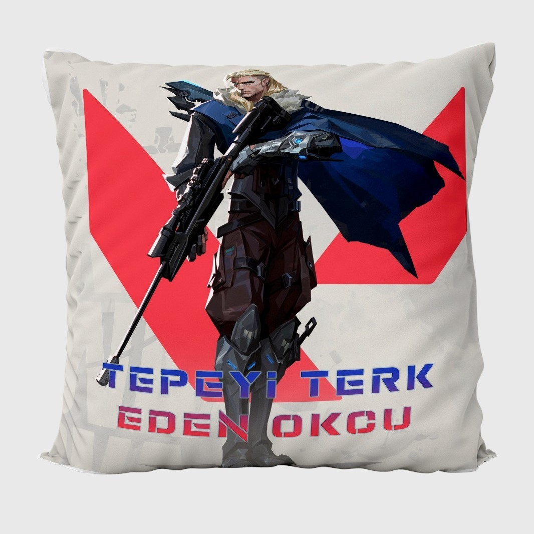 Sova Valo Dekoratif Gamer Yastık (27x27)