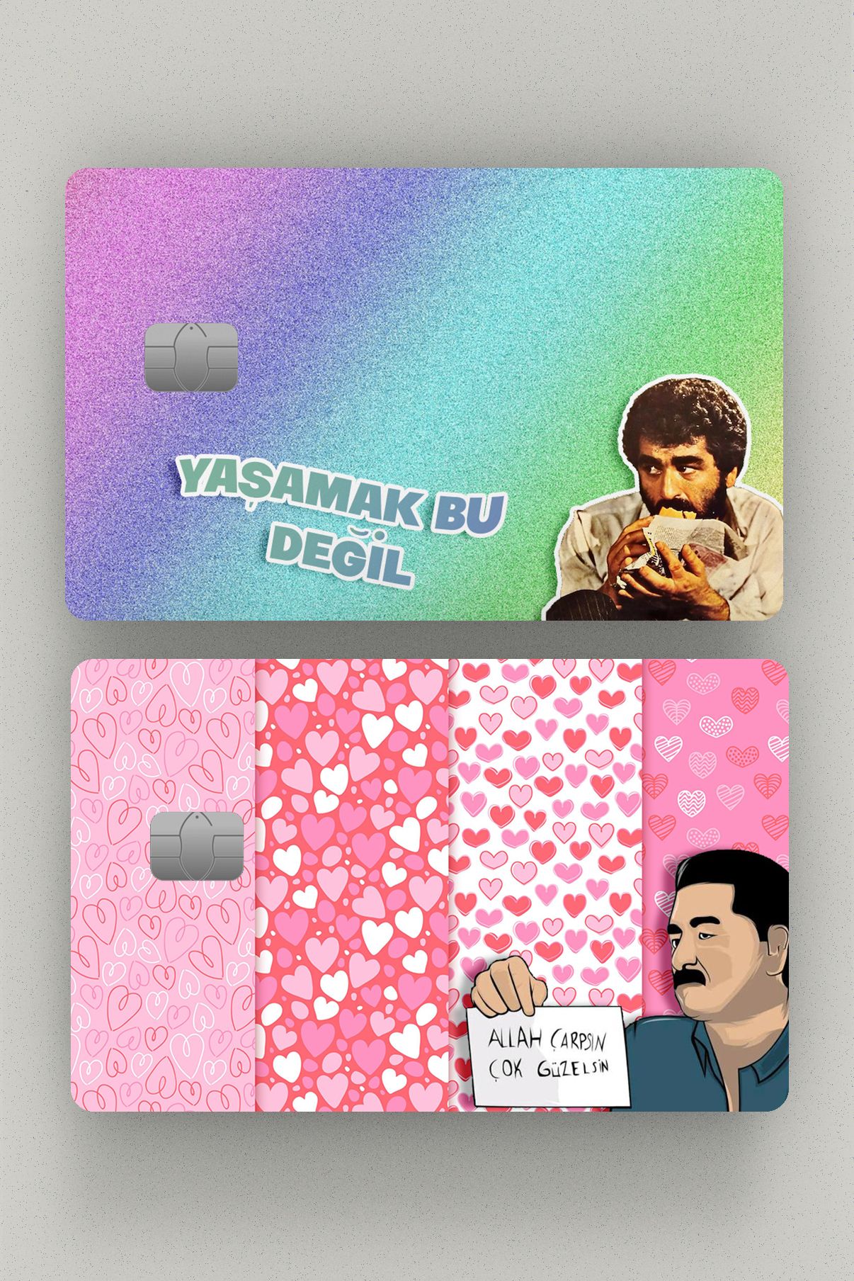 İmparator İbo 2'li Kredi Kartı & Akbil Sticker Kaplama