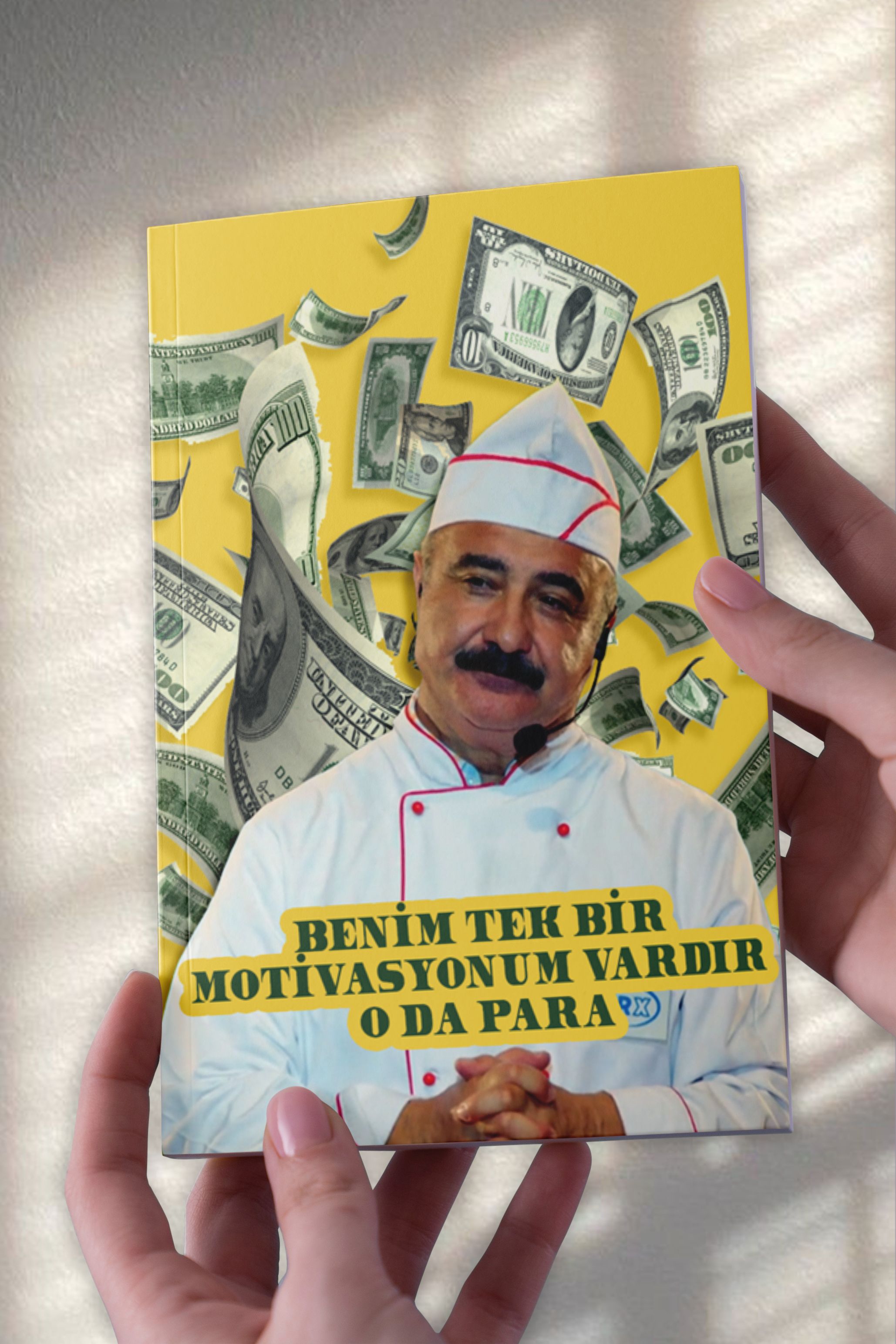 Erdal Bakkal Motivasyon A5 Çizgisiz Defter (50 Sayfa)