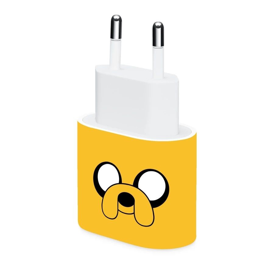 Adventure Time Şarj Aleti Kaplama Stickerı ( iPhone 20W )