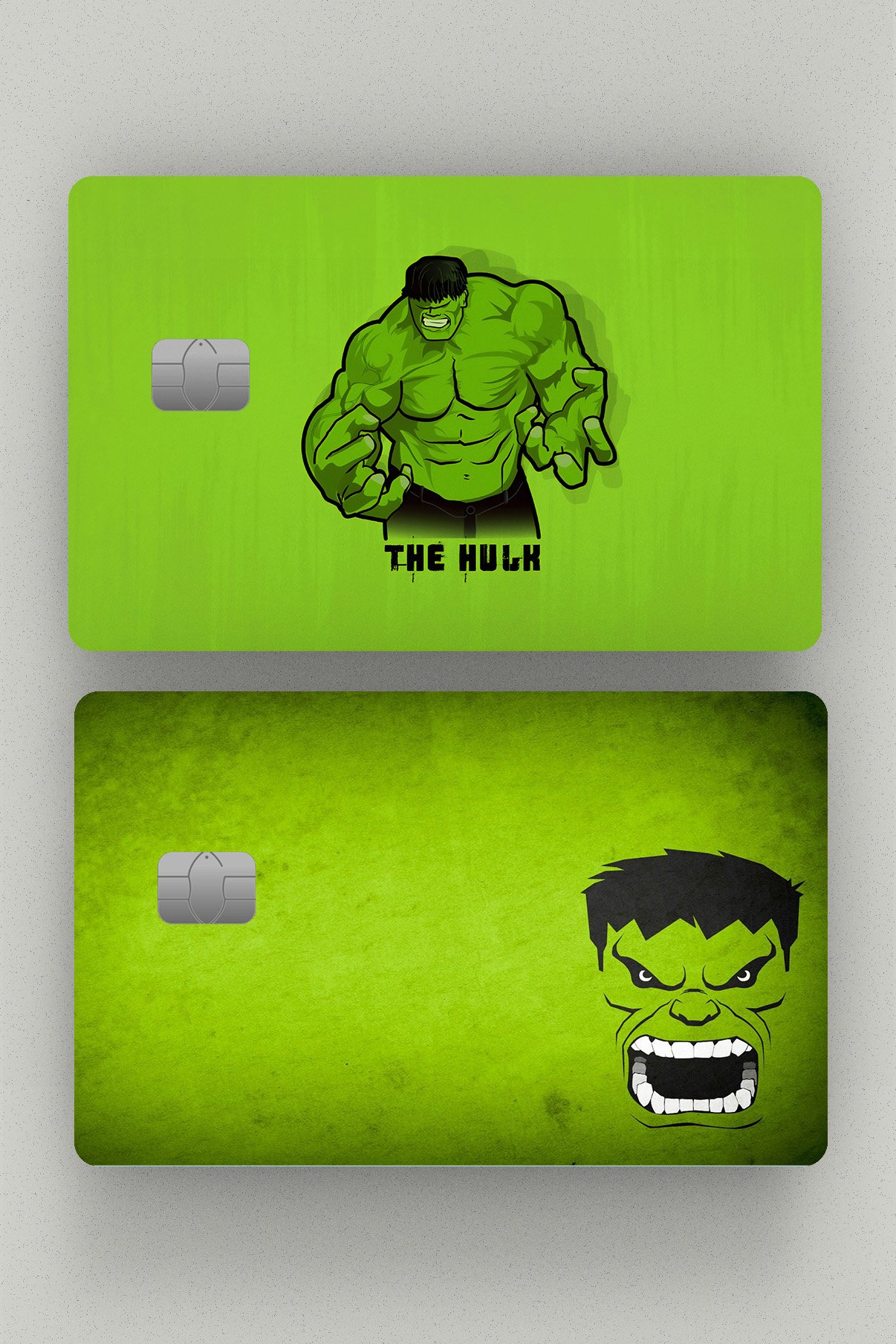 Yeşil Dev Hulk 2'li Kredi Kartı & Akbil Sticker Kaplama