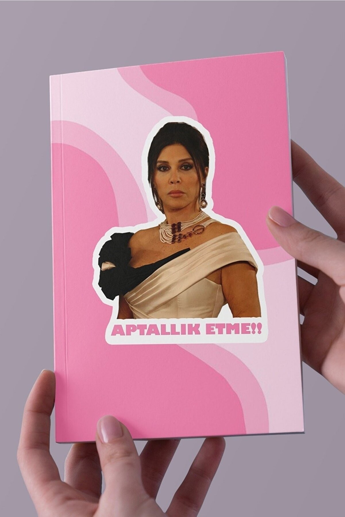 Firdevs Hanım Aptallık Etme A5 Çizgisiz Defter (50 Sayfa)