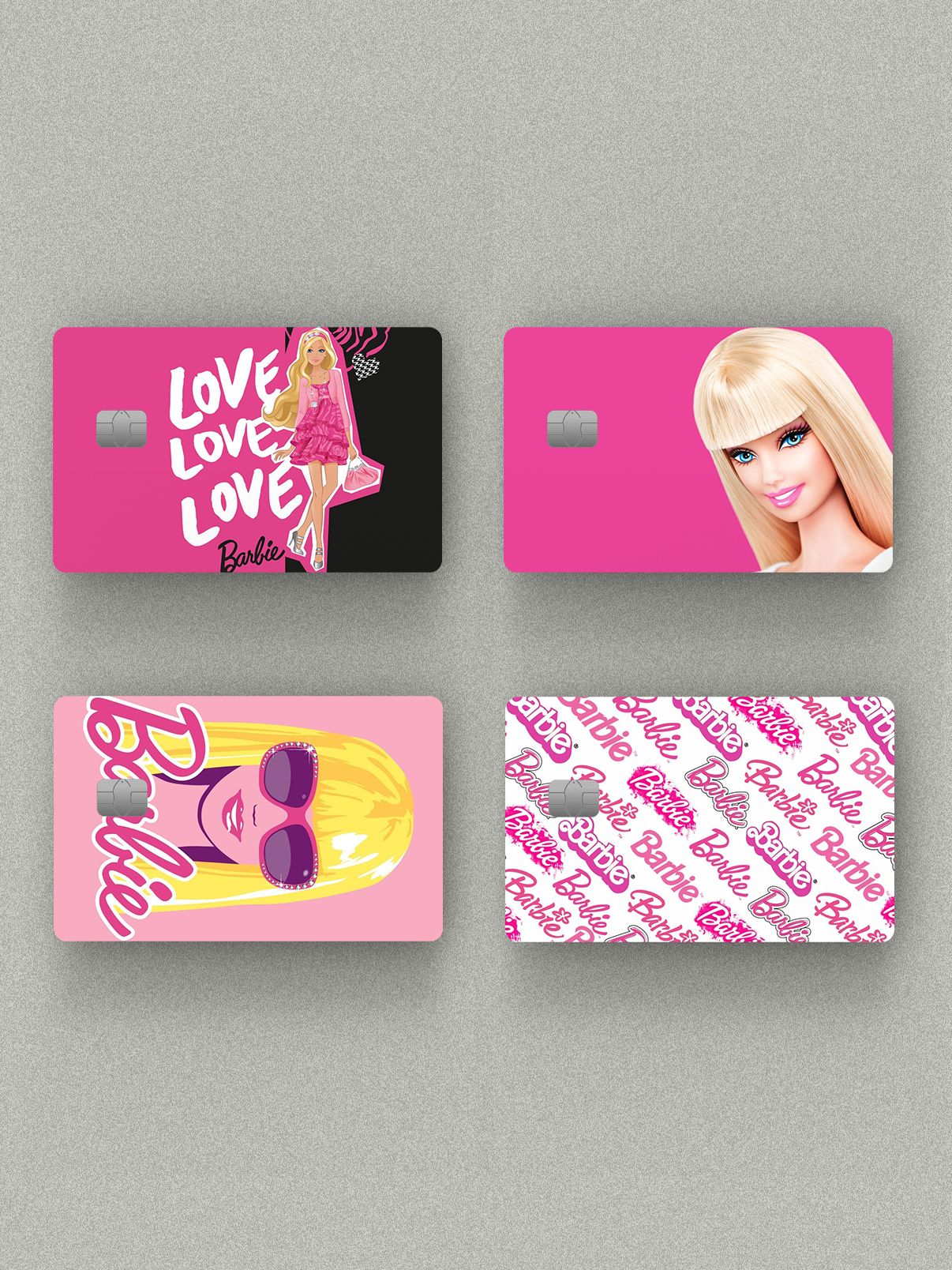 Material Girl 4'lü Set Kredi Kartı & Akbil Sticker Kaplama