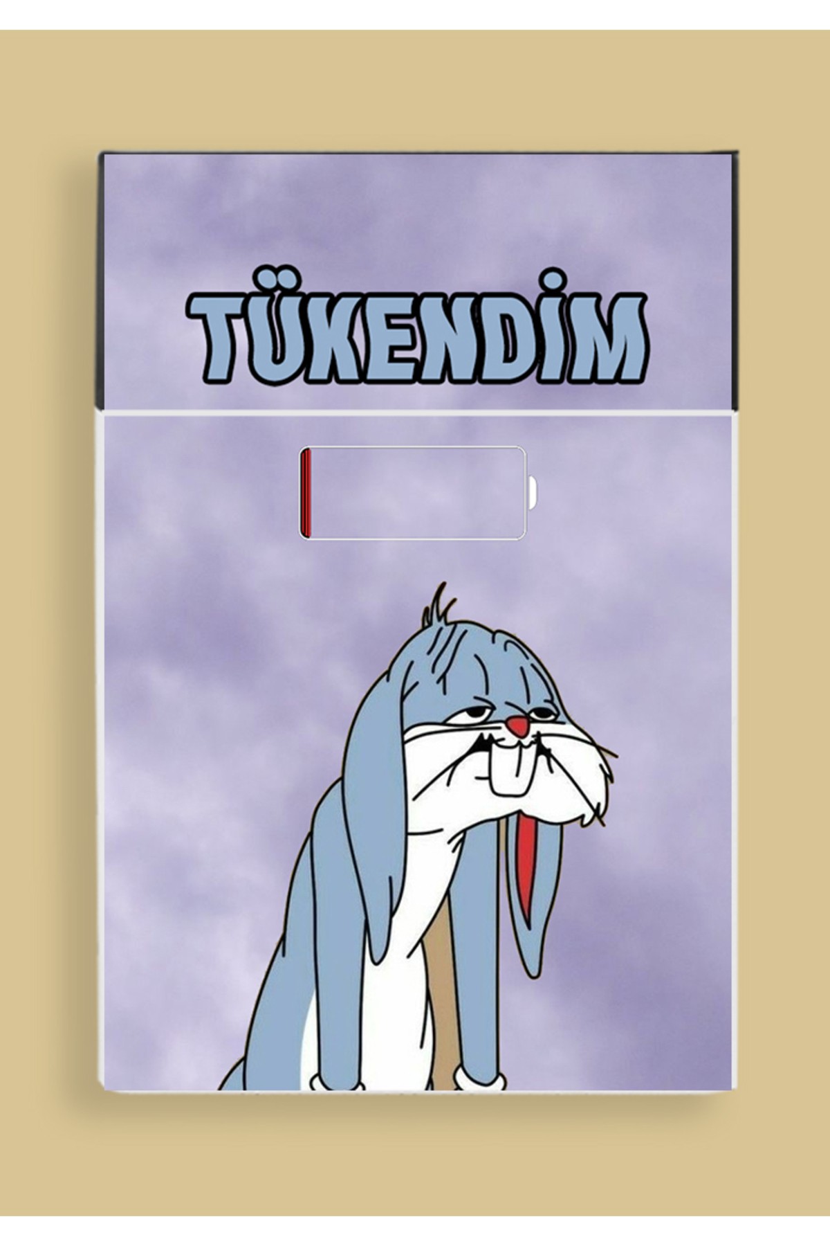 Buggs Buny ''Tükendim'' Hediyelik Sigara & Aksesuar Tabakası