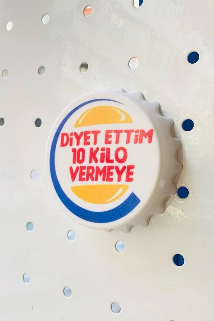 Burger King Diyet Ettim Özel Magnet Açacak