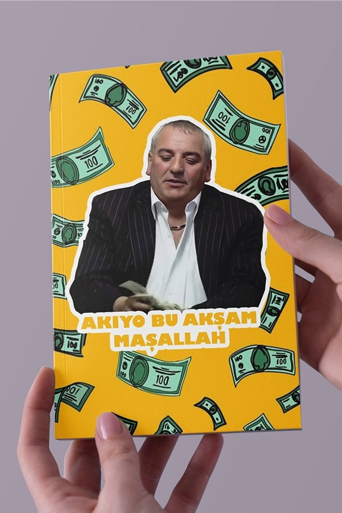 Kolpaçino Akıyor Maşallah A5 Çizgisiz Defter (50 Sayfa)