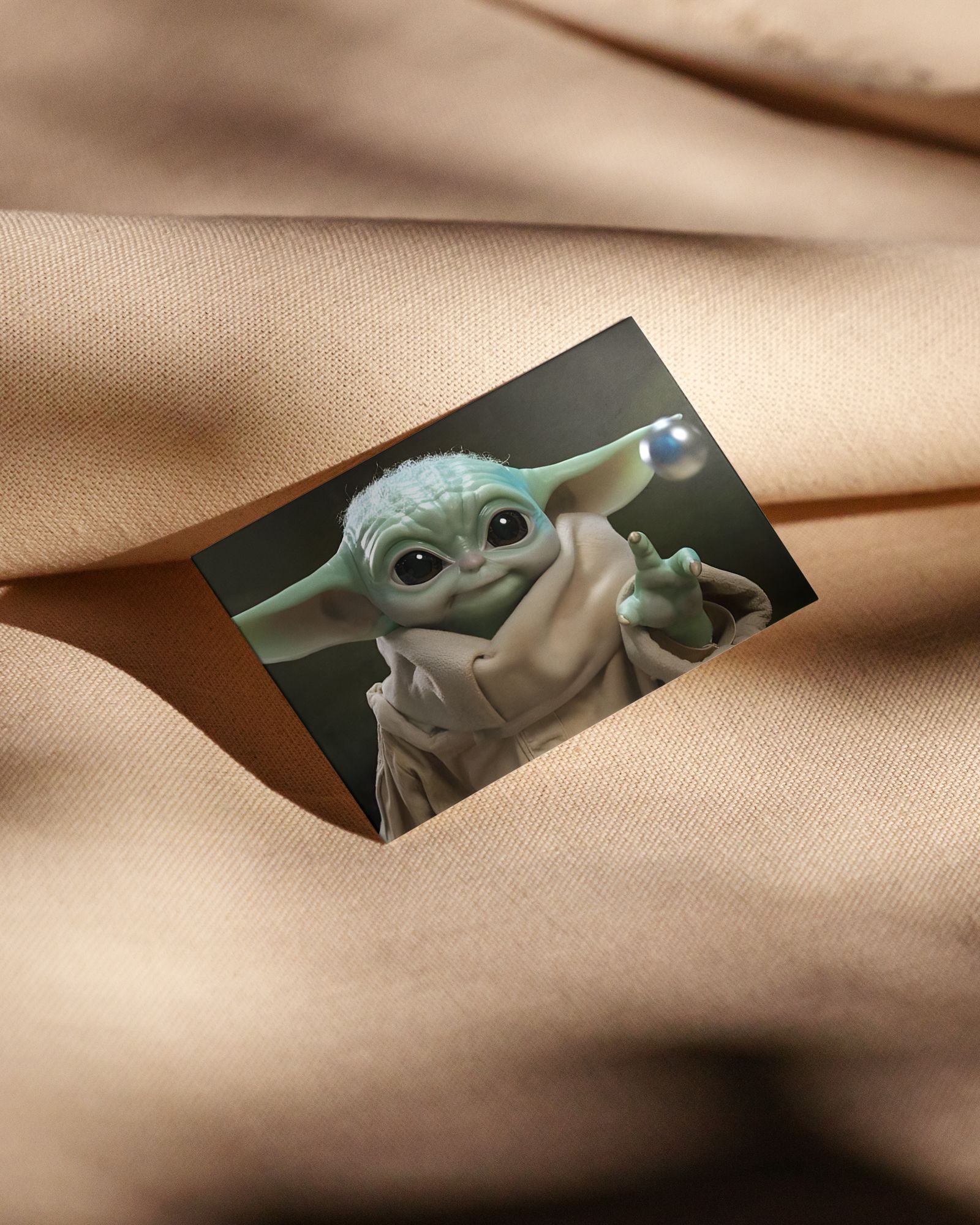 Baby Yoda Fotokart, Kartvizit, Telefon ,Cüzdan, Duvar Aksesuarı