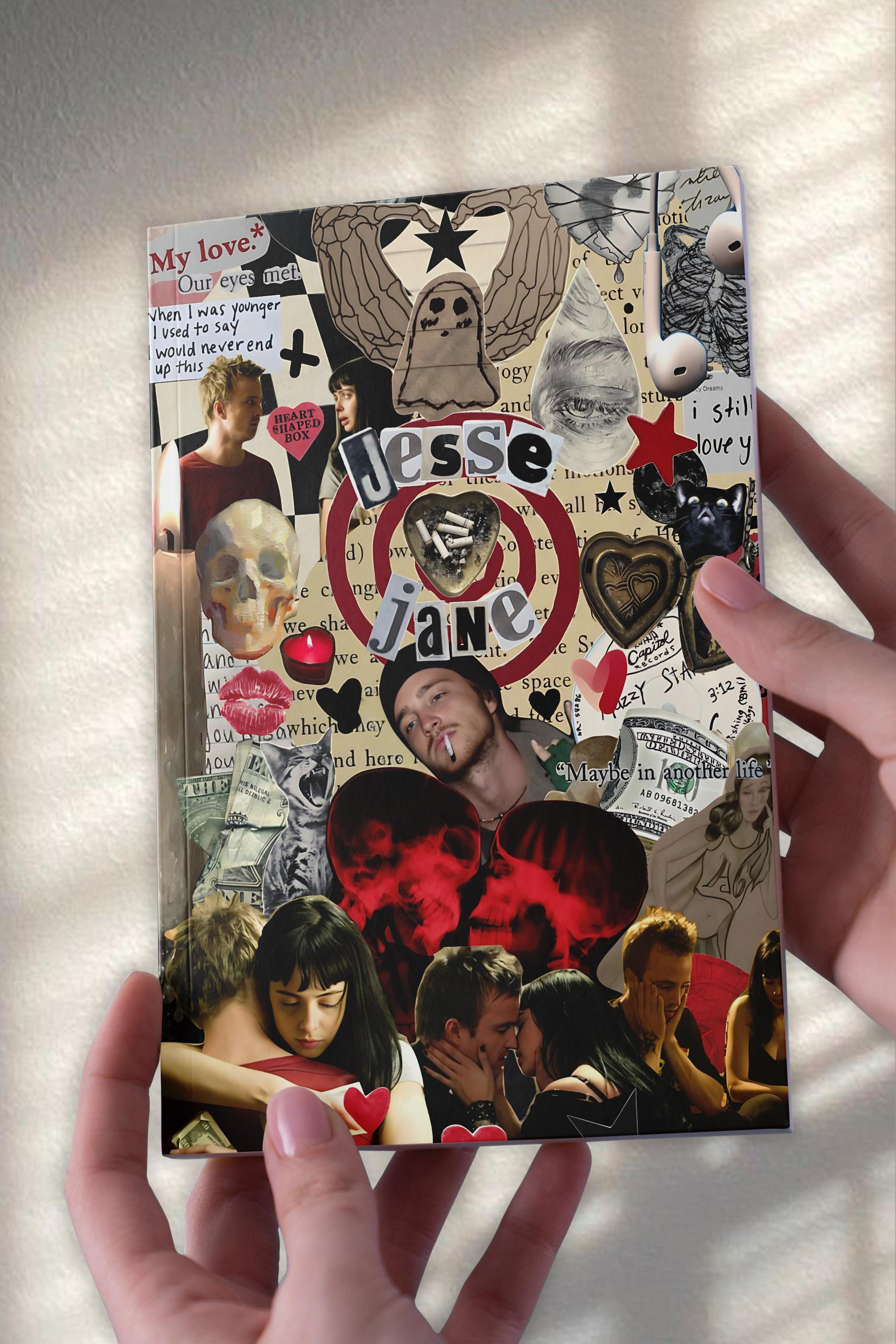 Jessie Pinkman & Jane - Love A5 Çizgisiz Defter (50 Sayfa)