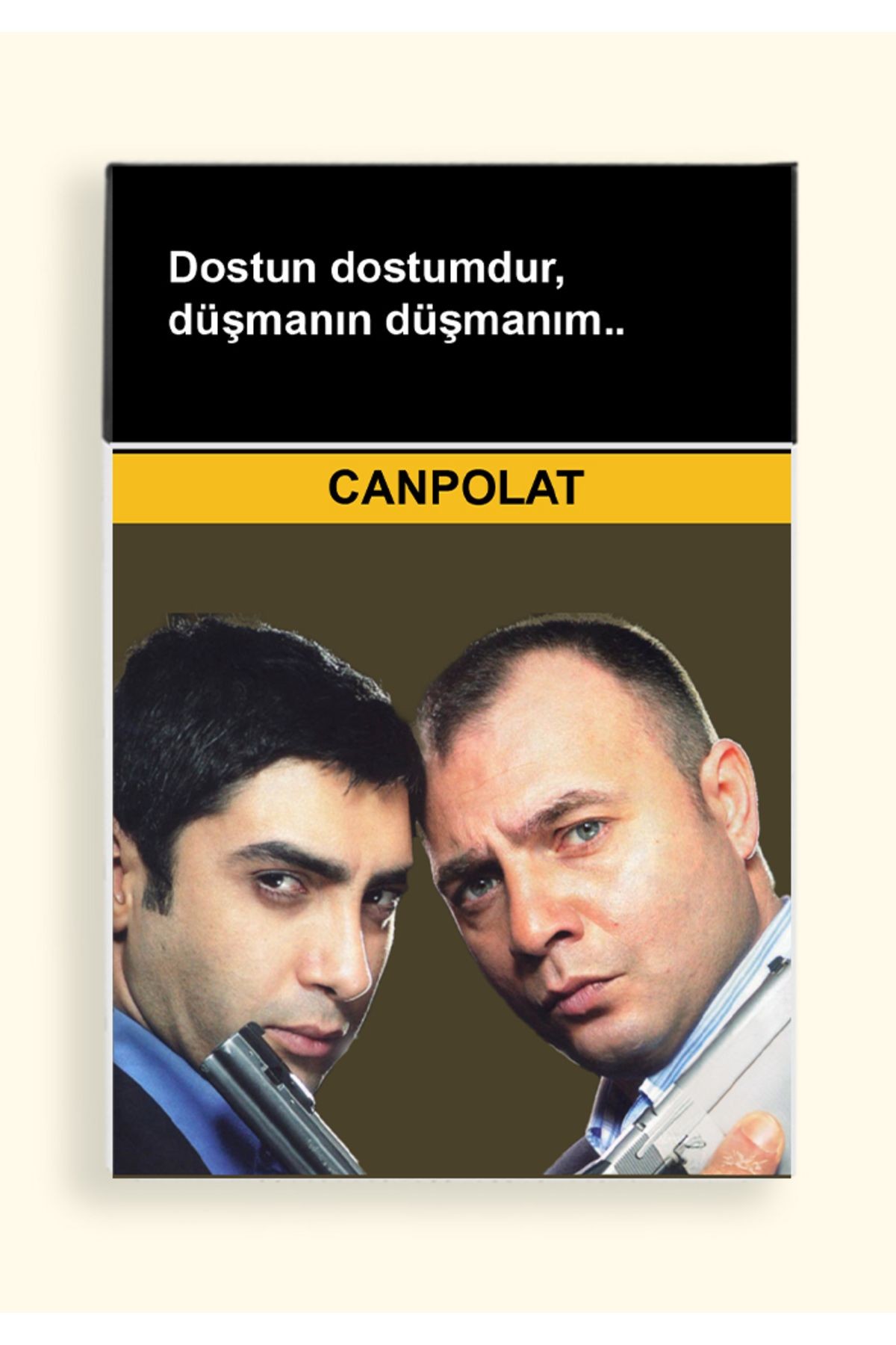 Çakır & Polat ''Dostun Dostumdur'' Hediyelik Sigara & Aksesuar Tabakası