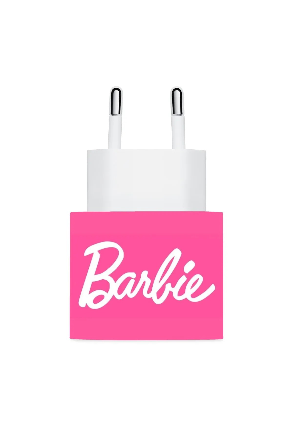 Barbie Logo Full  Şarj Aleti Kaplaması ( iPhone 20W )