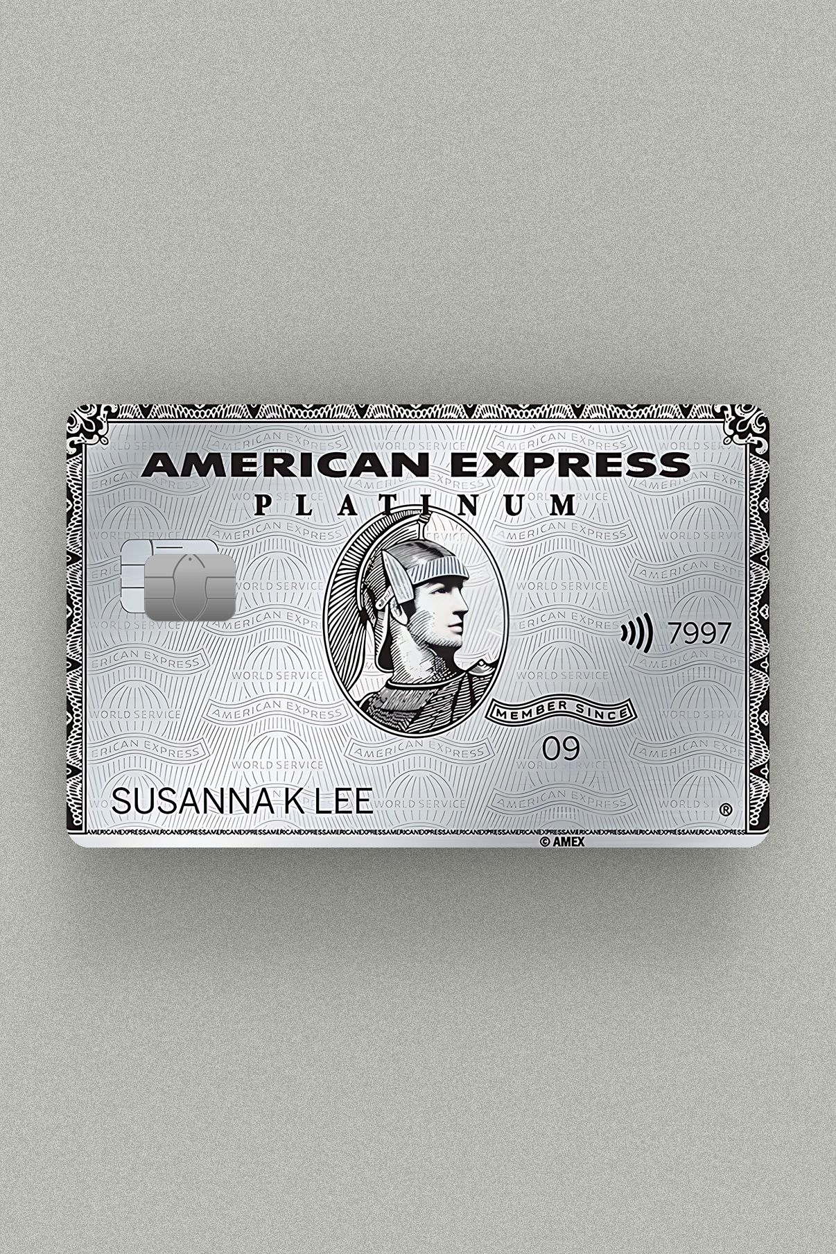 American Express Gümüş Kredi Kartı & Akbil Sticker Kaplama