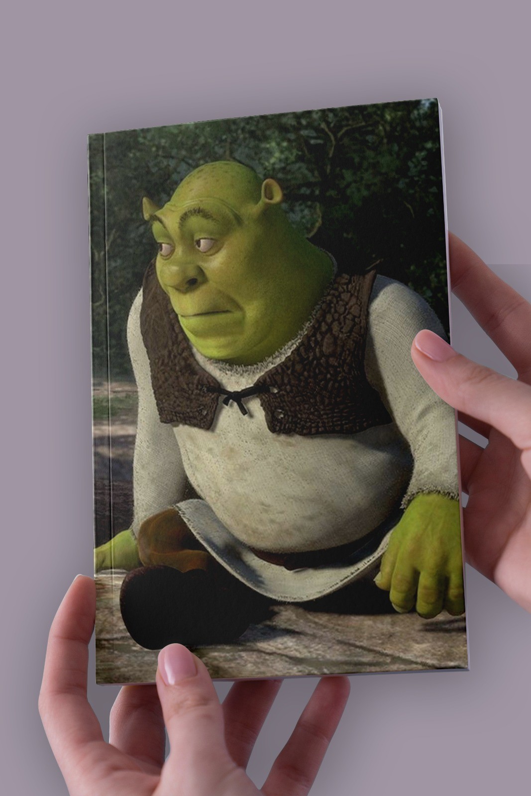 Shrek İmalı Bakış A5 Çizgisiz Defter(50 Sayfa)