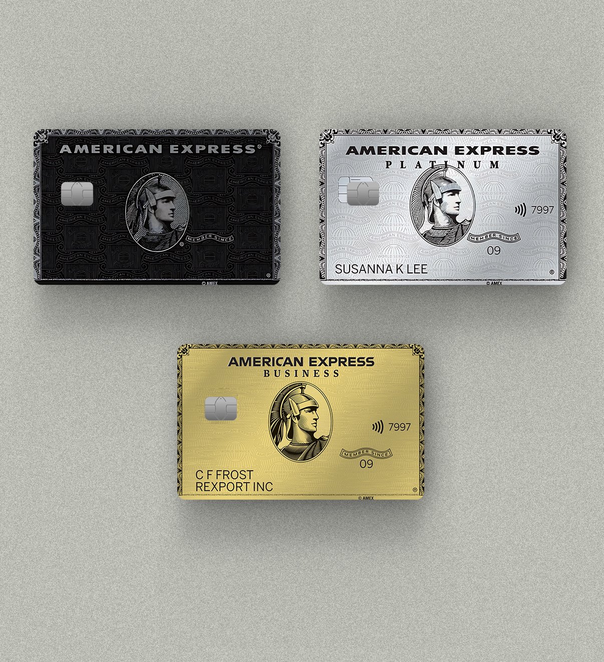 American Express 3'lü Set Kredi Kartı & Akbil Sticker Kaplama