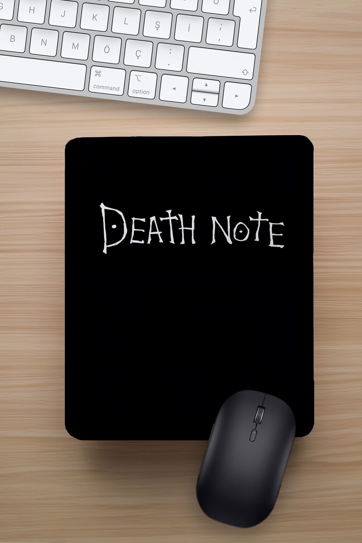 Death Note Bilek Destekli Eğlenceli Tasarımlı Hediyelik Mousepad