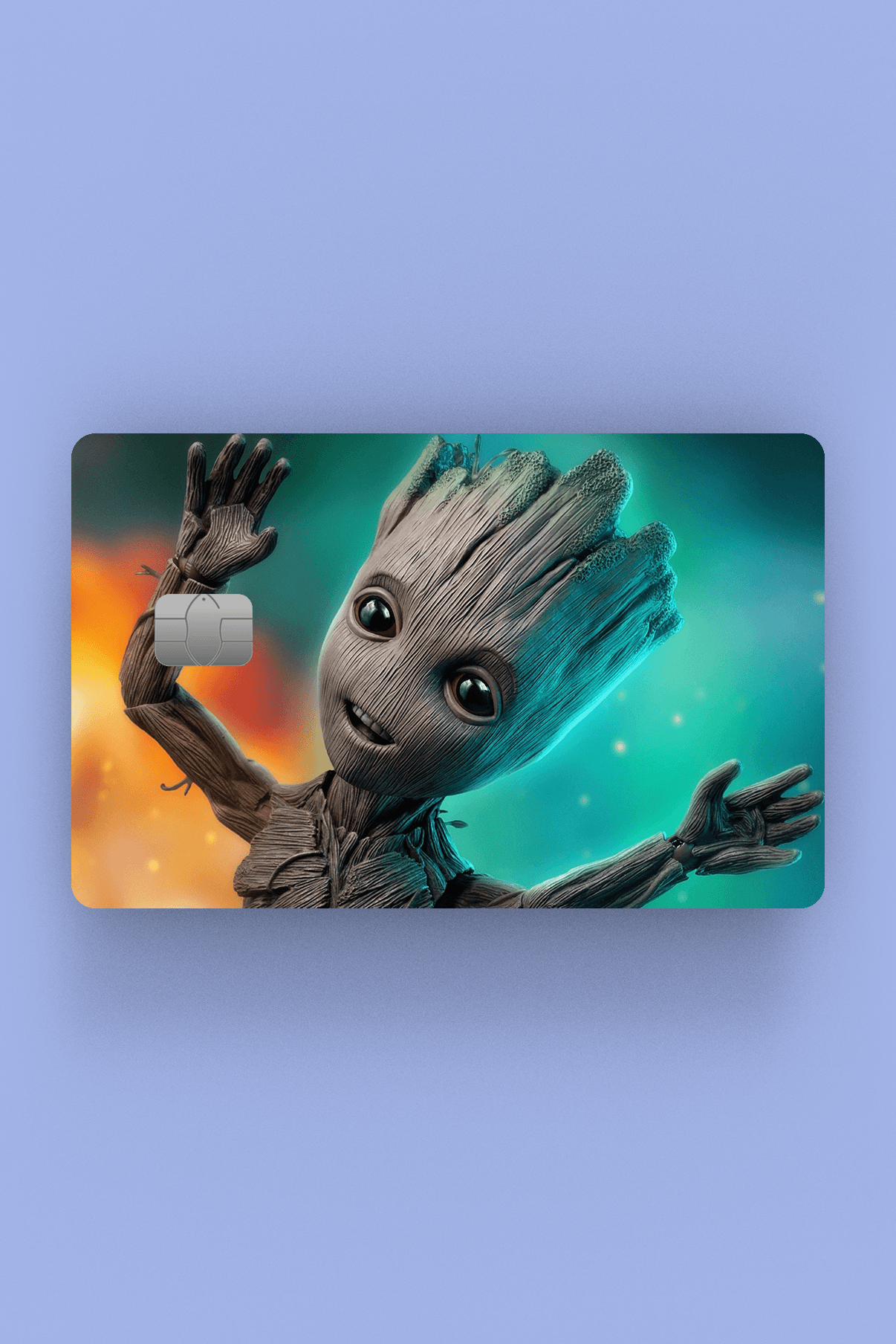 Groot Kredi Kartı Sticker Kaplama