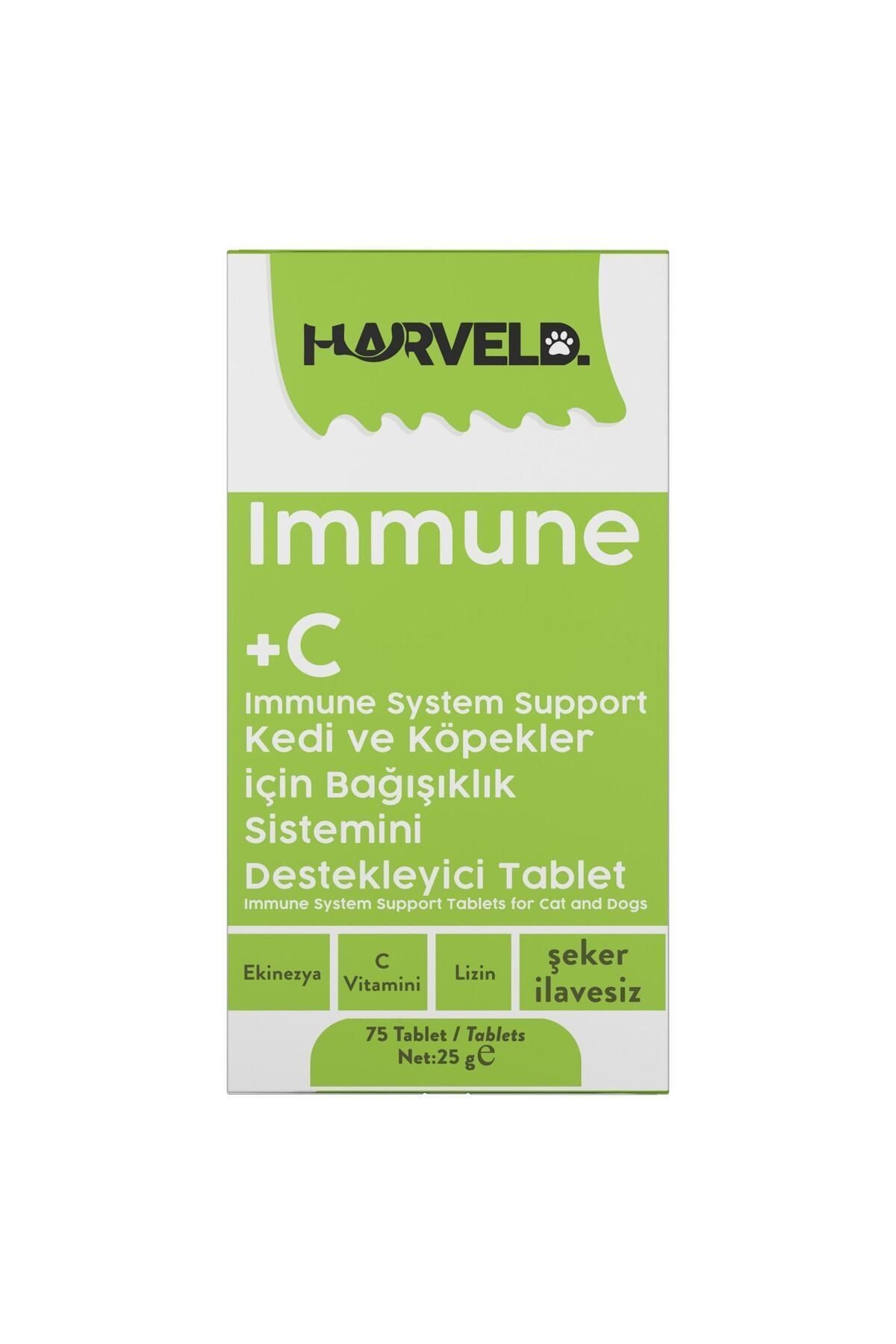 Immune C Kedi Köpek Bağışıklık Sistemi Destekleyici Vitamin Mineral Kaynağı Şeker Ilavesiz Tablet