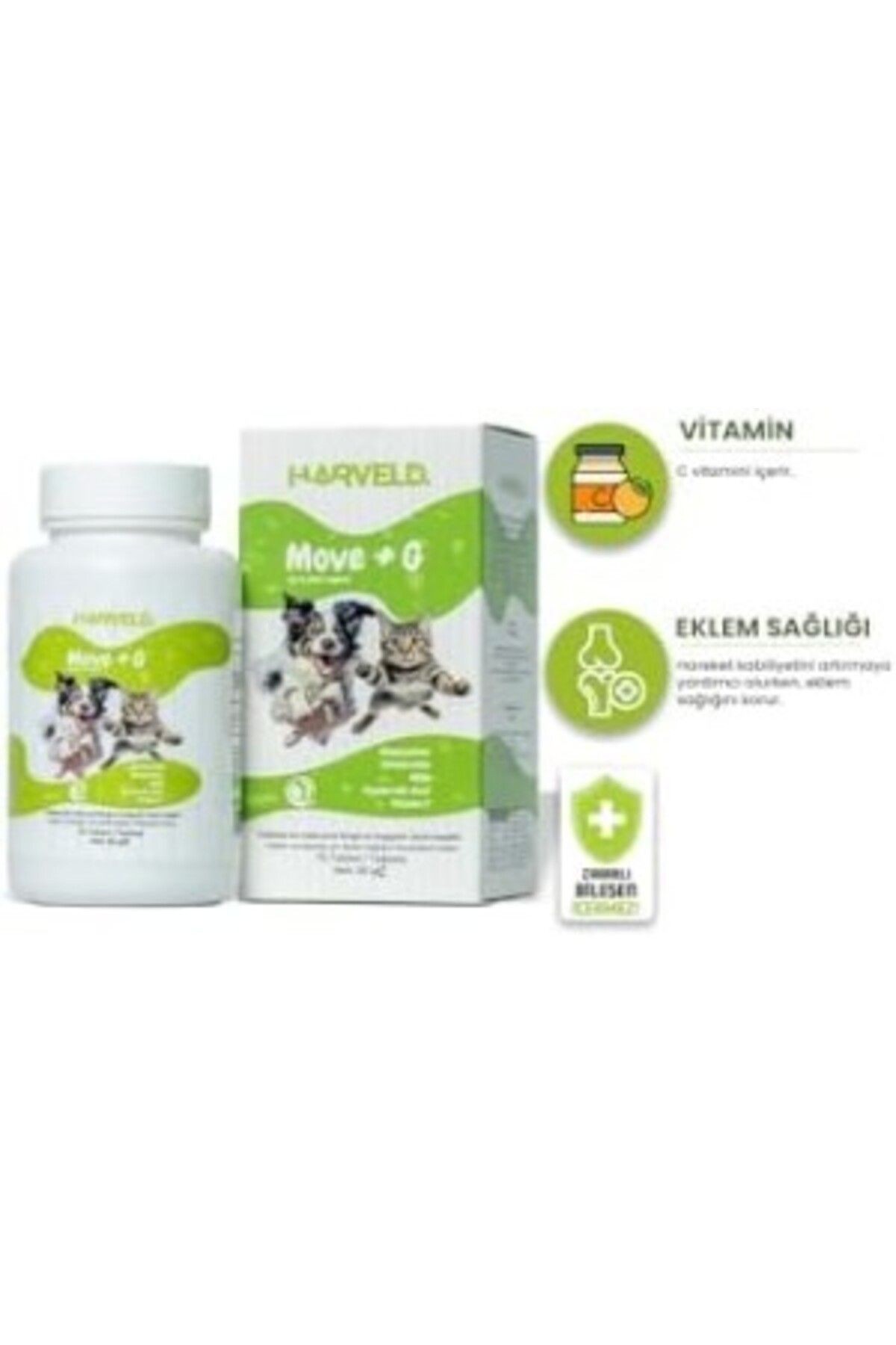 Move G Kedi Köpek Eklem Sağlık Destekleyici Hareket Kabiliyeti Arttırıcı Vitamin Mineral Tab