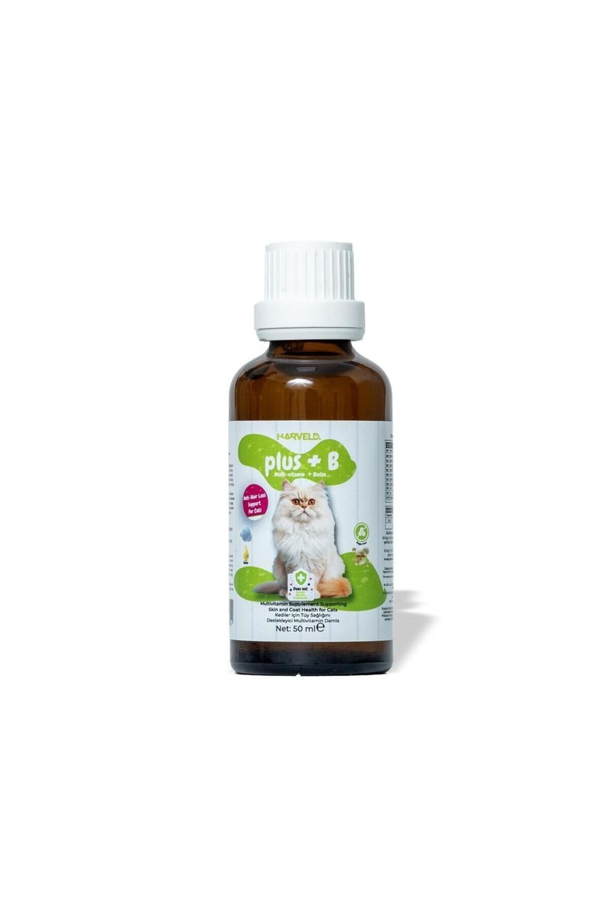 Plus B Kedi Tüy Deri Sağlık Destekleyici Vitamin Mineral Çinko Biyotinli Şeker Ilavesiz Multivitamin
