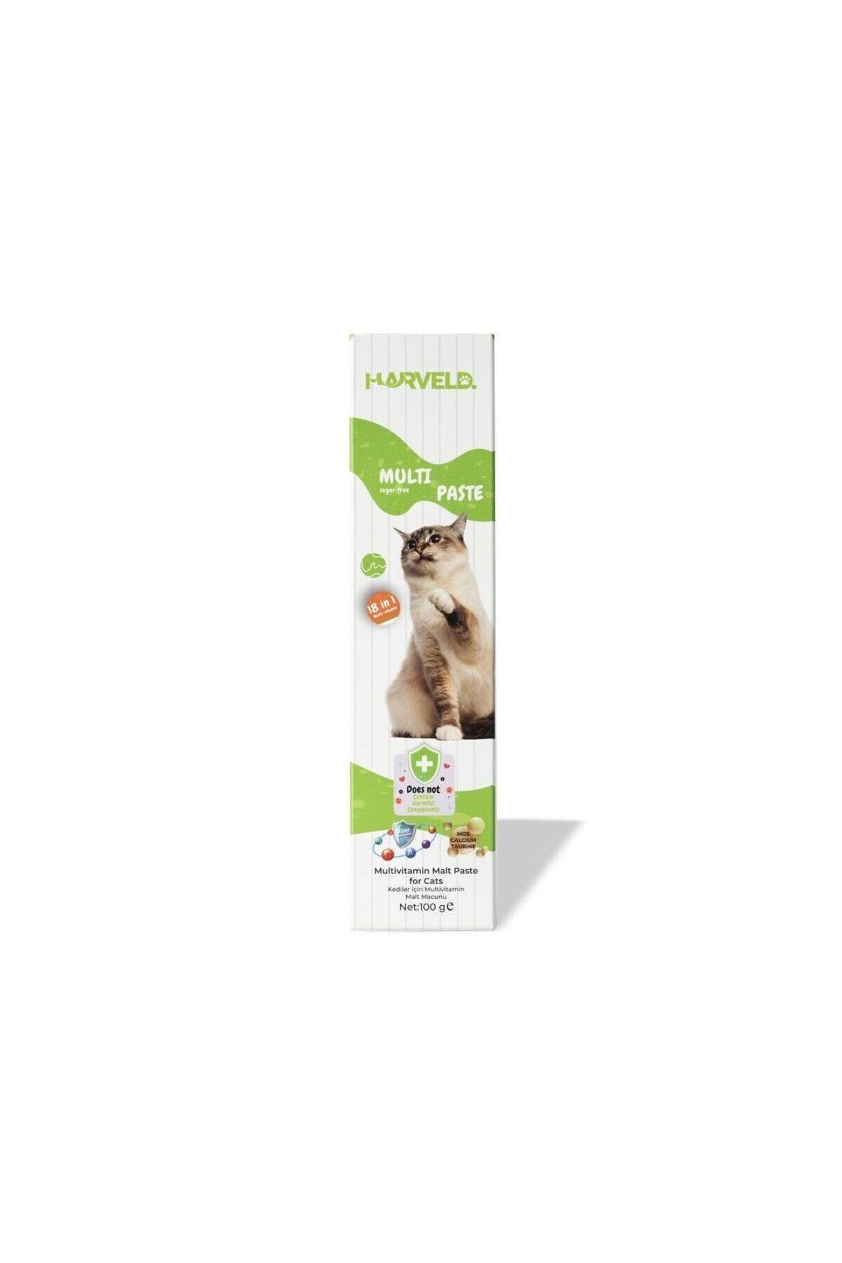 Multi Paste Kedi Bağışıklık Sindirim Tüy Deri Sağlık Destekleyici Prebiyotik 12 Vitamin Macun