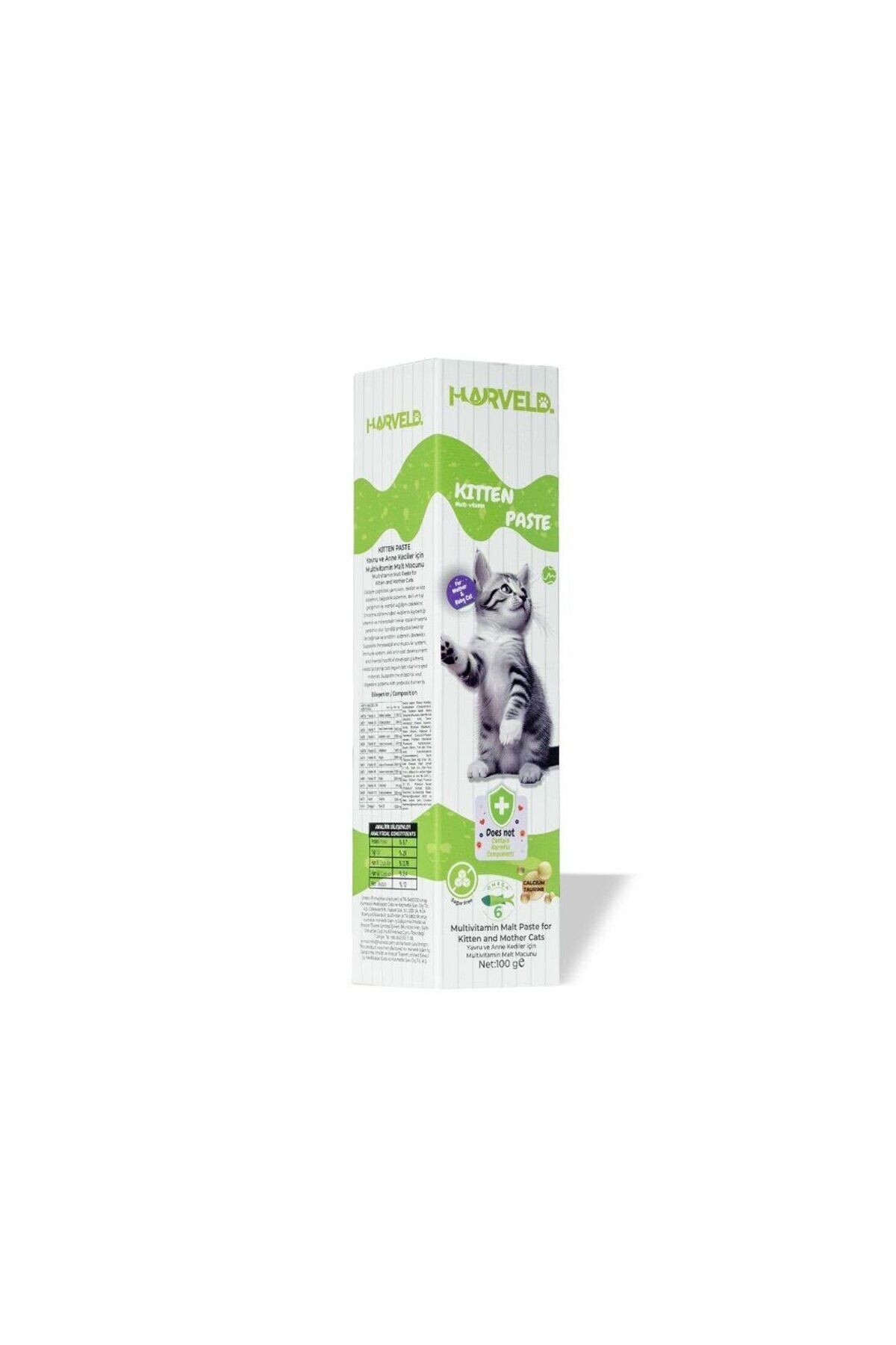 Kitten Paste Anne Yavru Kedi Bağışıklık Sindirim Iskelet Kas Sistemi Destekleyici 12 Vitamin Macun