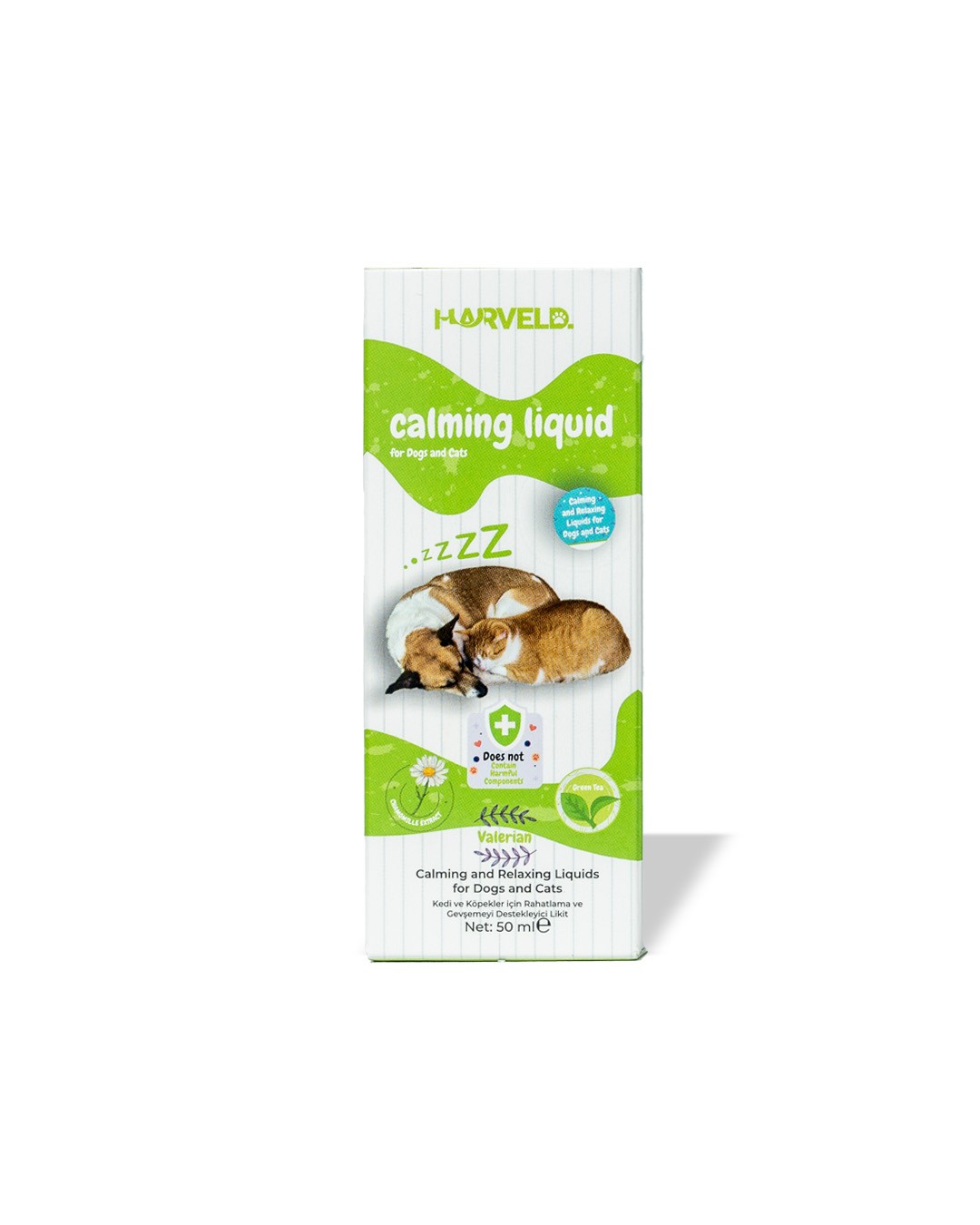 Harveld Calming Down Kedi Yolculuk Seyahat Günlük Hayat Stres Giderici Rahatlatıcı Gevşetici
