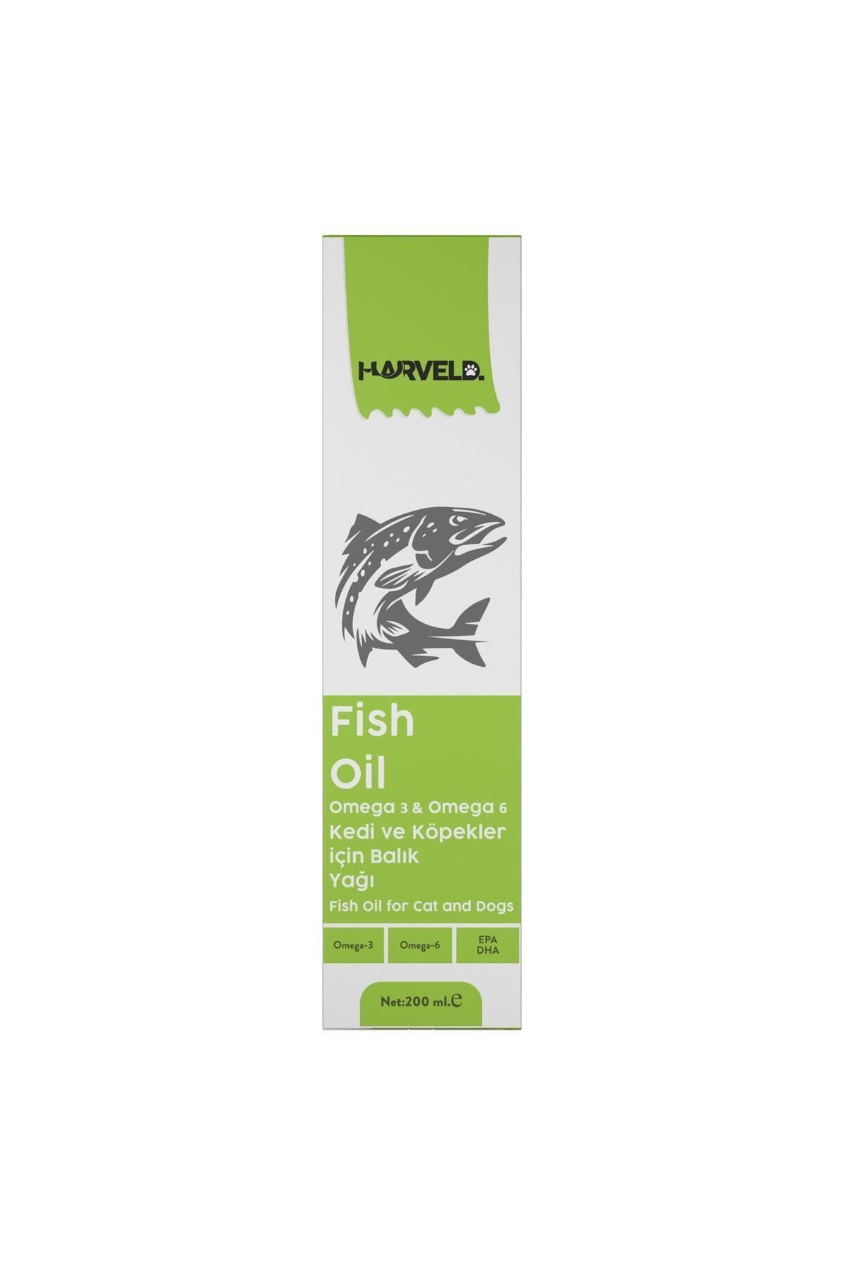Fish Oil Kedi Köpek Omega 3 Omega 6 Kaynağı Eklem Sağlığı Bağışıklık Destekleyici Balık Yağ 200ml