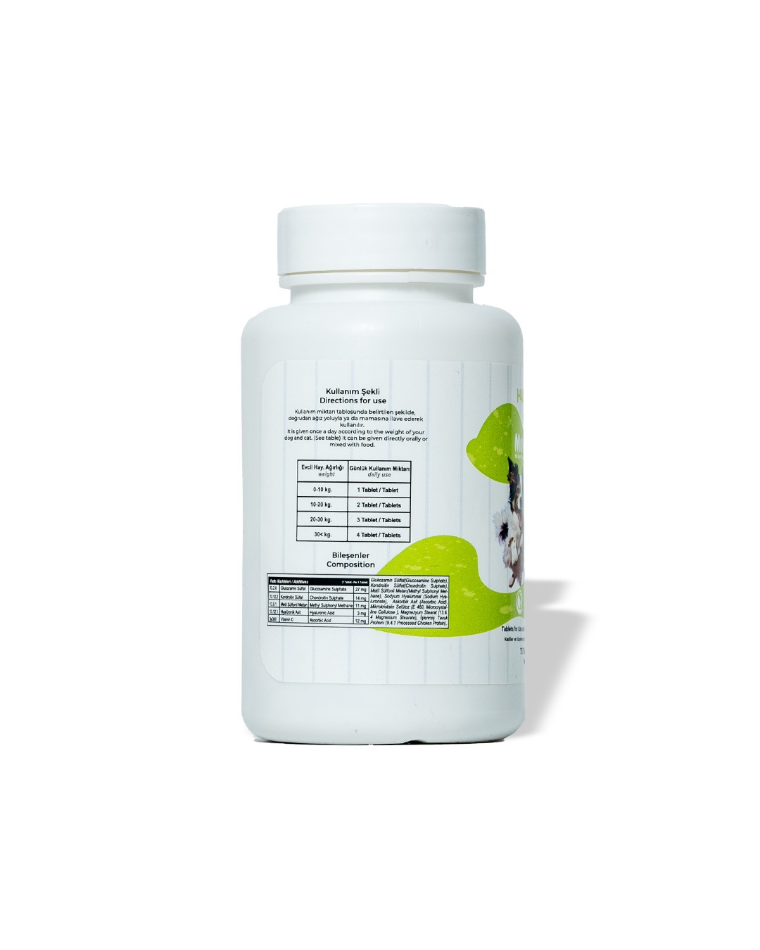 Harveld Move G Köpek Eklem Sağlık Destekleyici Hareket Kabiliyeti Arttırıcı Vitamin Mineral Tablet