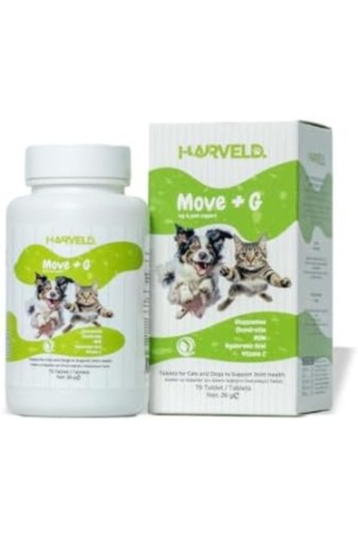Move G Kedi Köpek Eklem Sağlık Destekleyici Hareket Kabiliyeti Arttırıcı Vitamin Mineral Tab