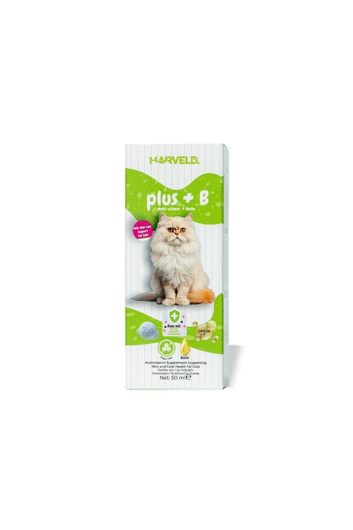 Plus B Kedi Tüy Deri Sağlık Destekleyici Vitamin Mineral Çinko Biyotinli Şeker Ilavesiz Multivitamin